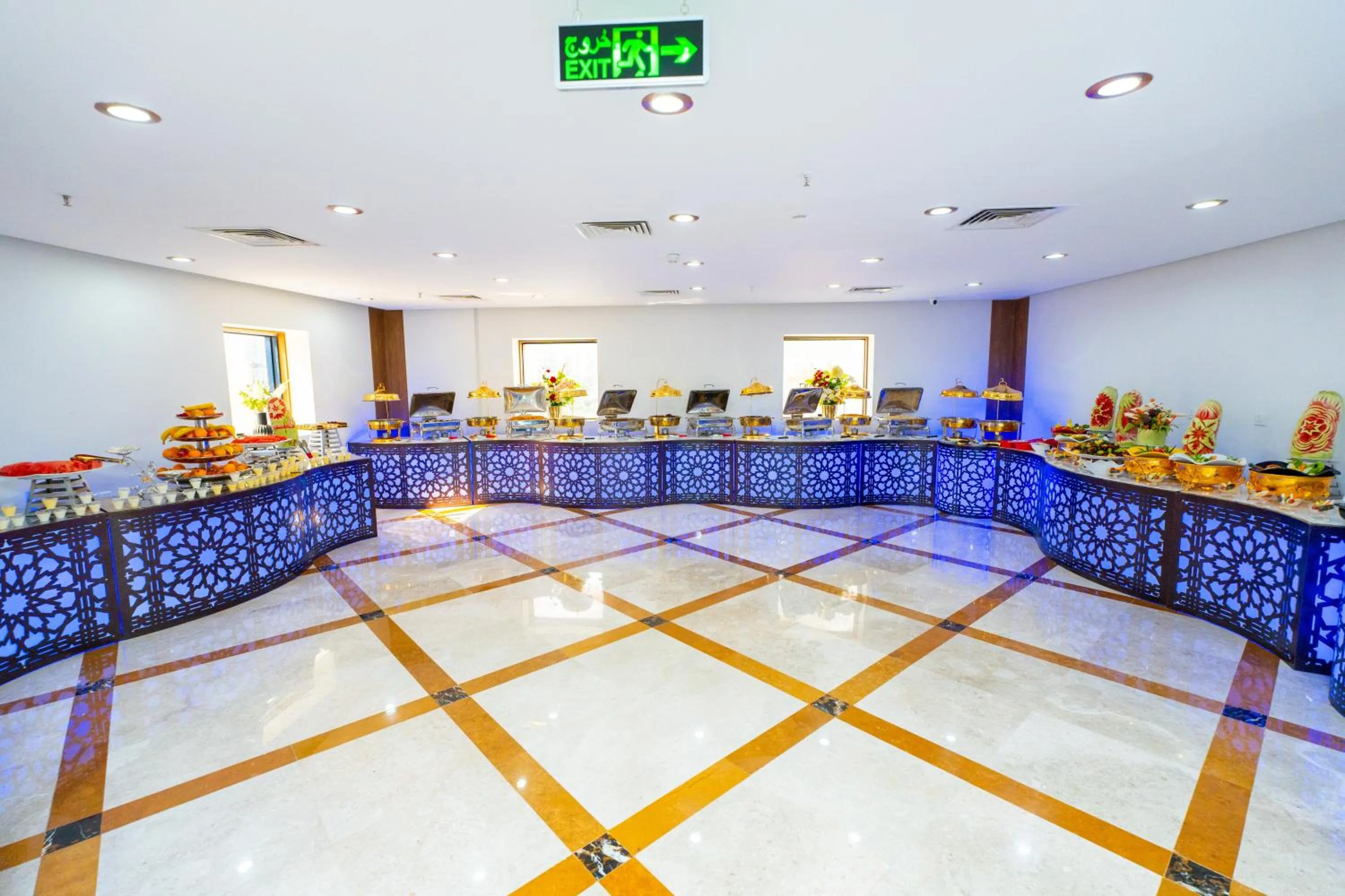 Dining area in Al Kiram Hotel Al Azizia