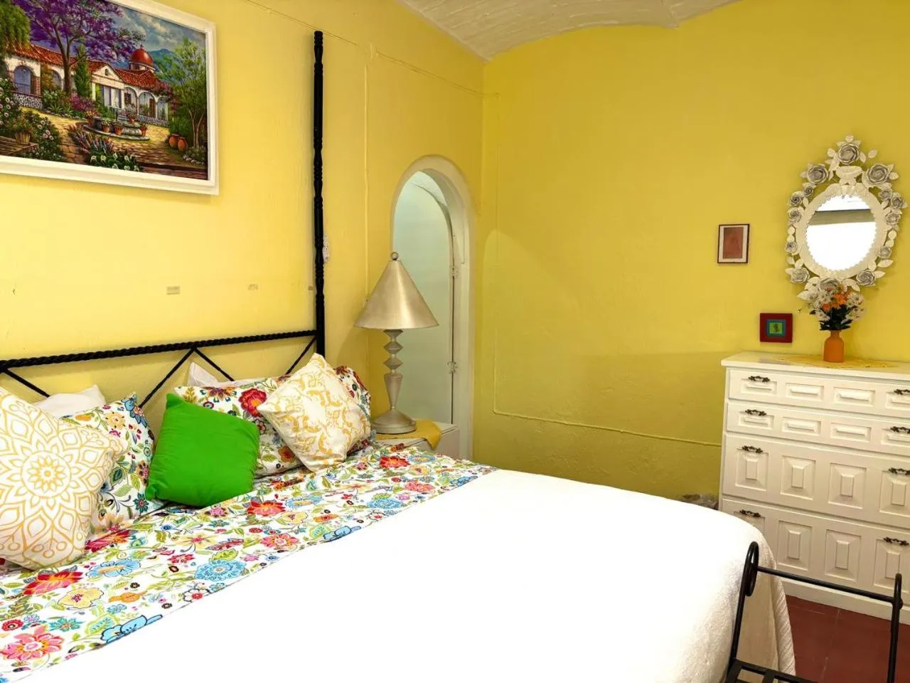 Bed in Garden of Dreams Boutique Hotel