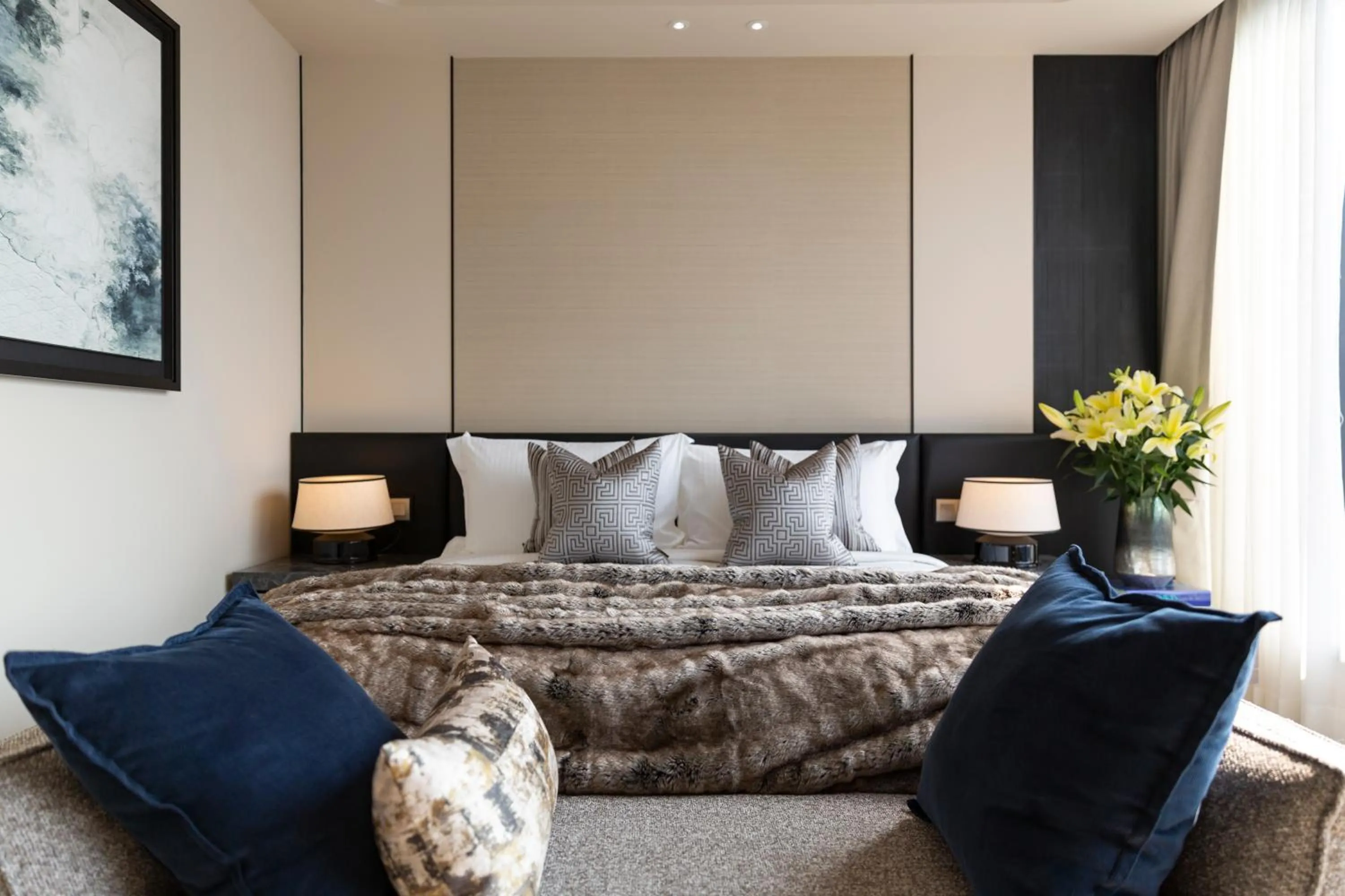 Bed in Ascott Thonglor Bangkok