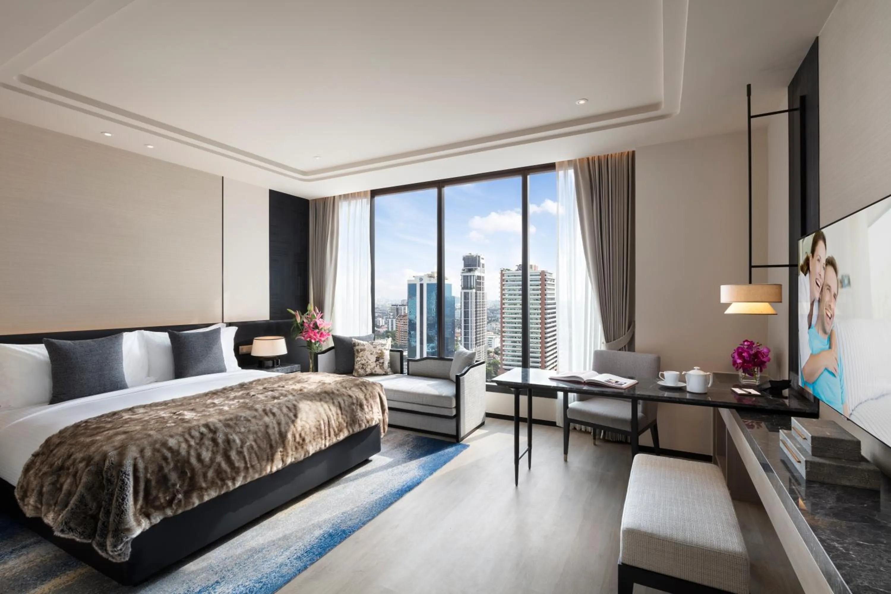 Bed in Ascott Thonglor Bangkok