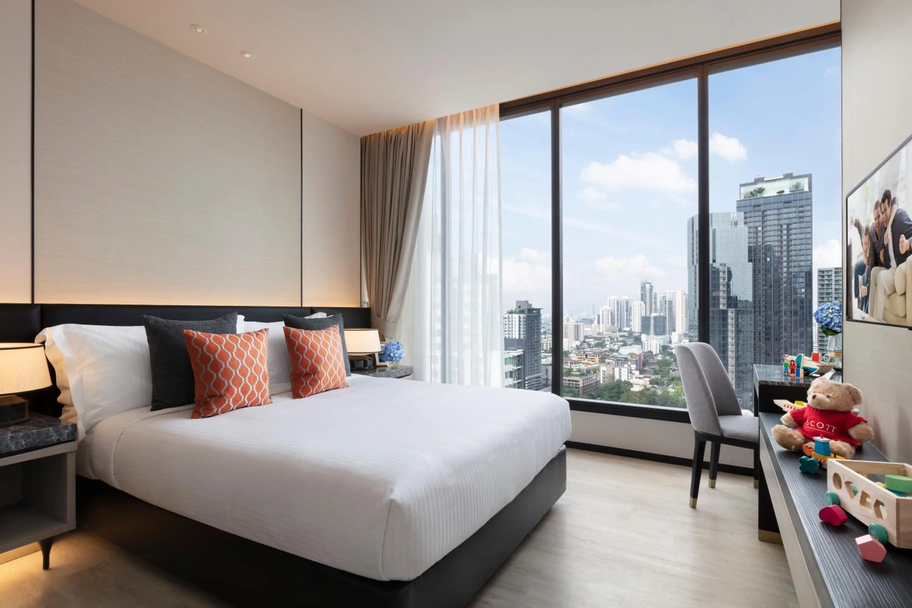 Bed in Ascott Thonglor Bangkok