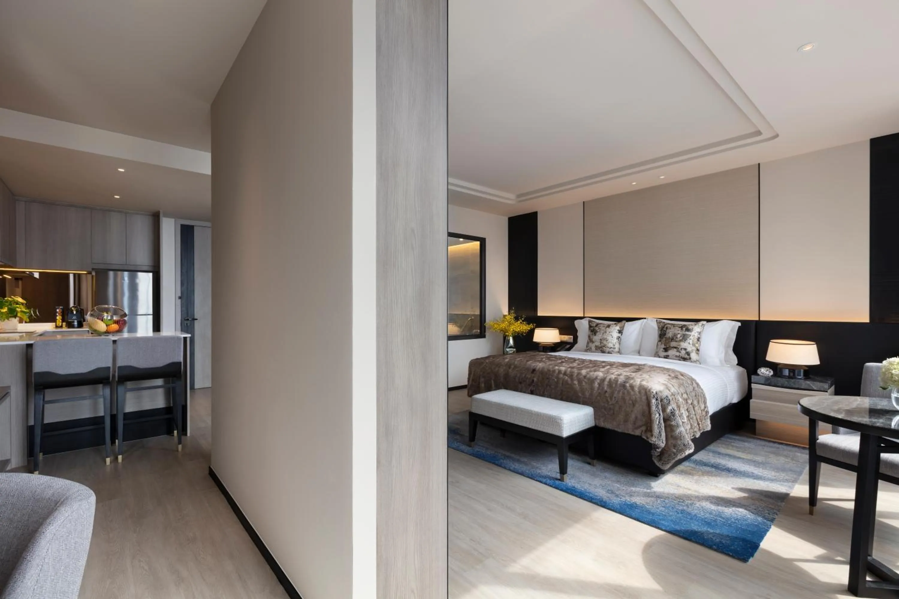 Bed in Ascott Thonglor Bangkok