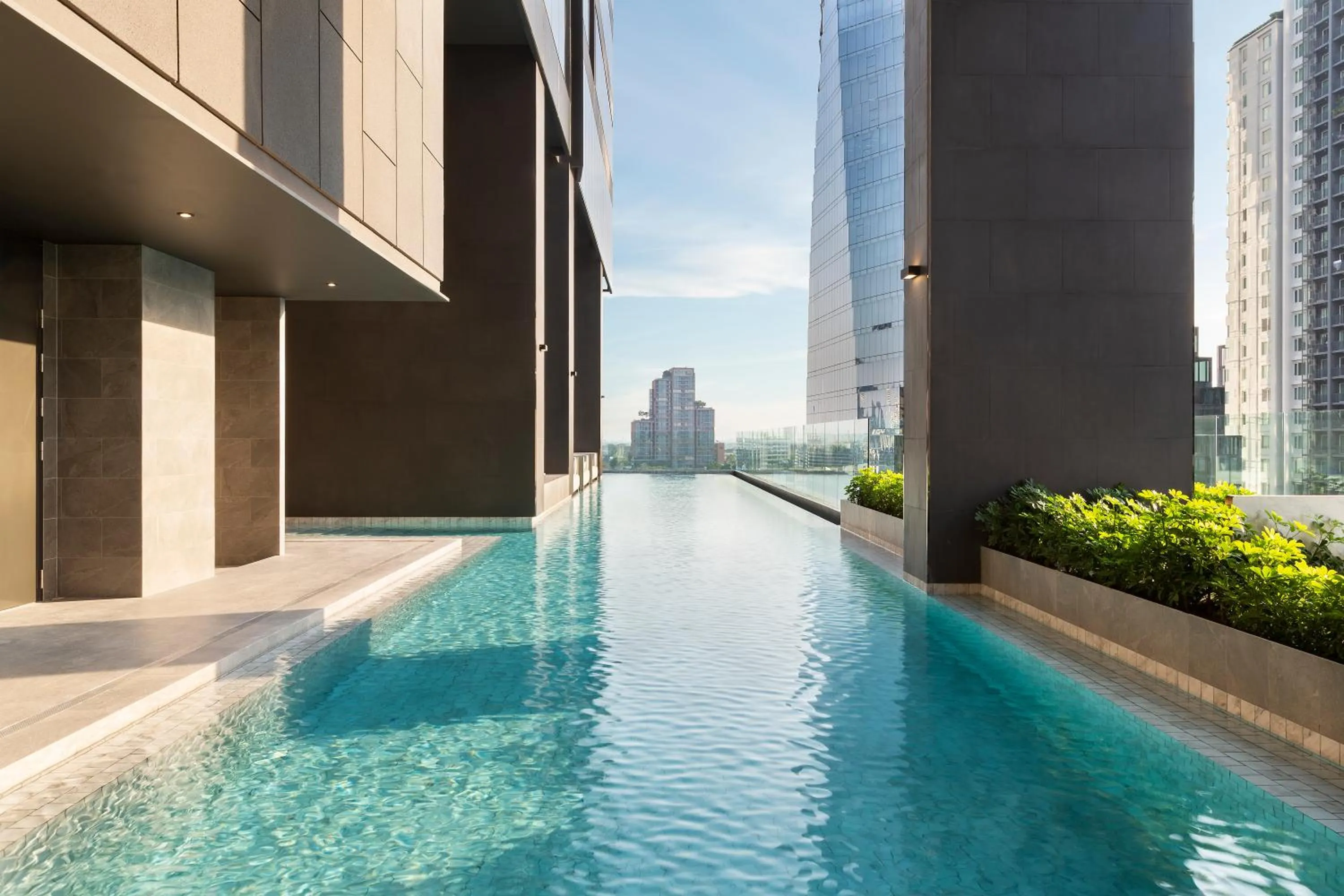 Swimming pool in Ascott Thonglor Bangkok