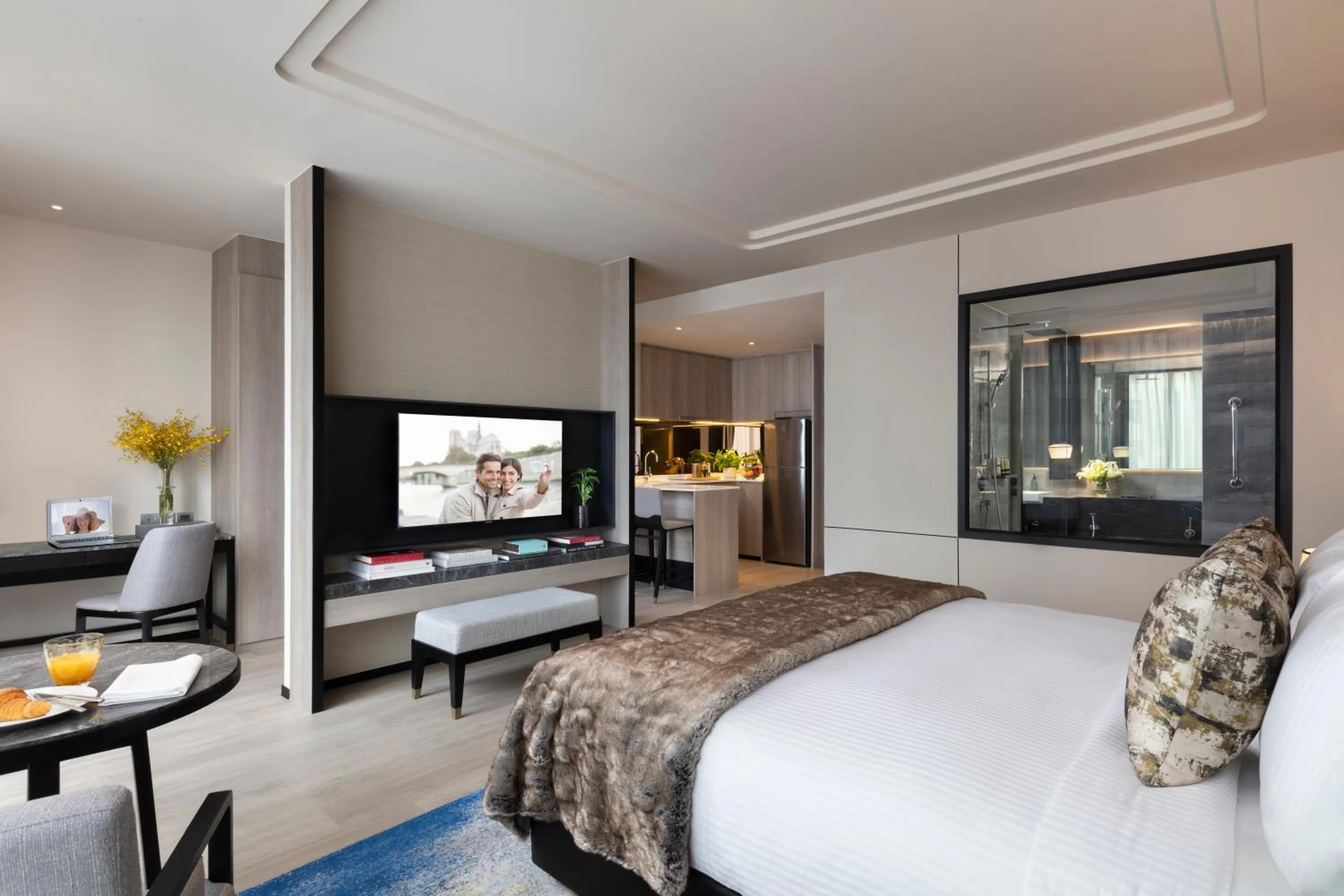 Bed in Ascott Thonglor Bangkok