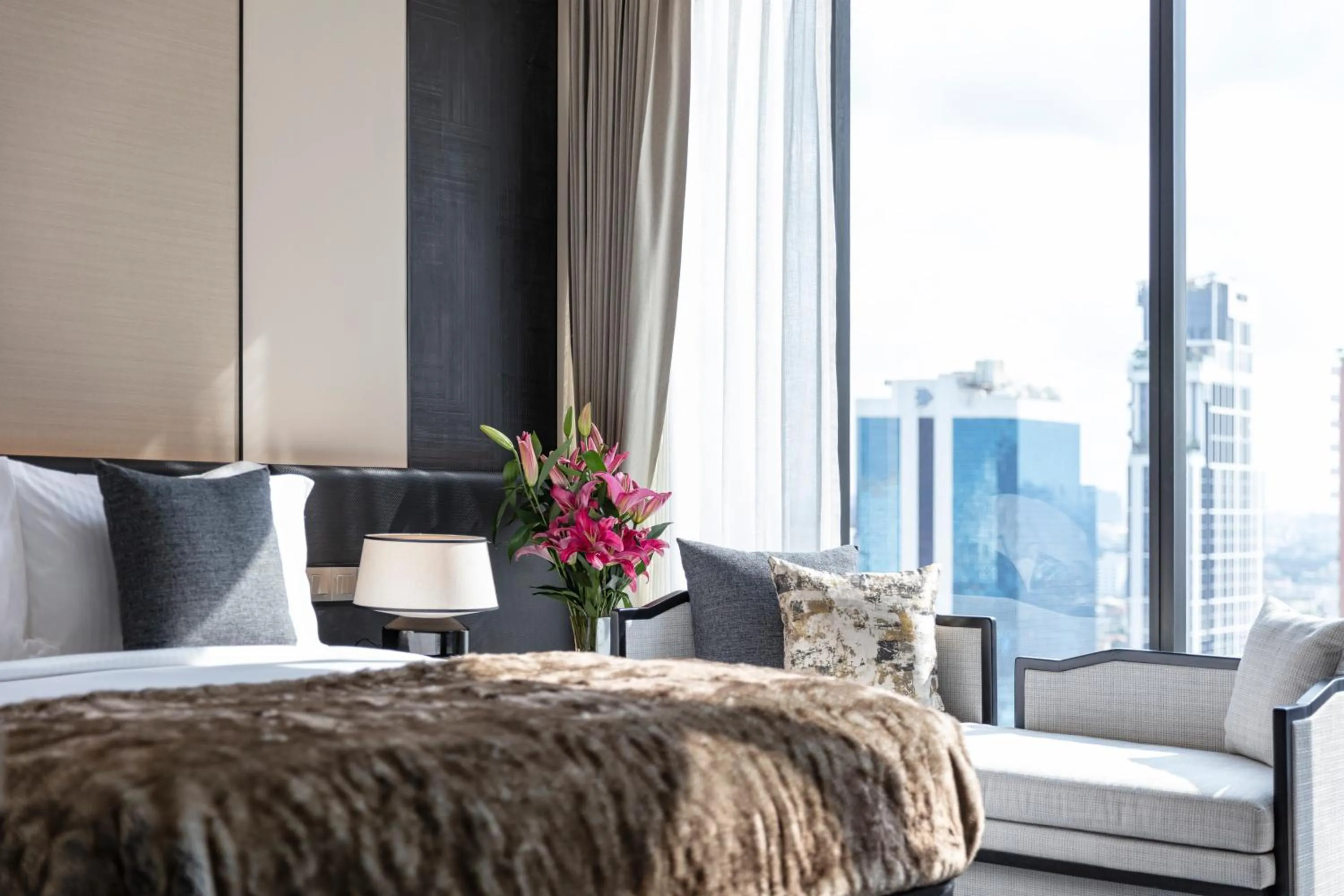 Bed in Ascott Thonglor Bangkok