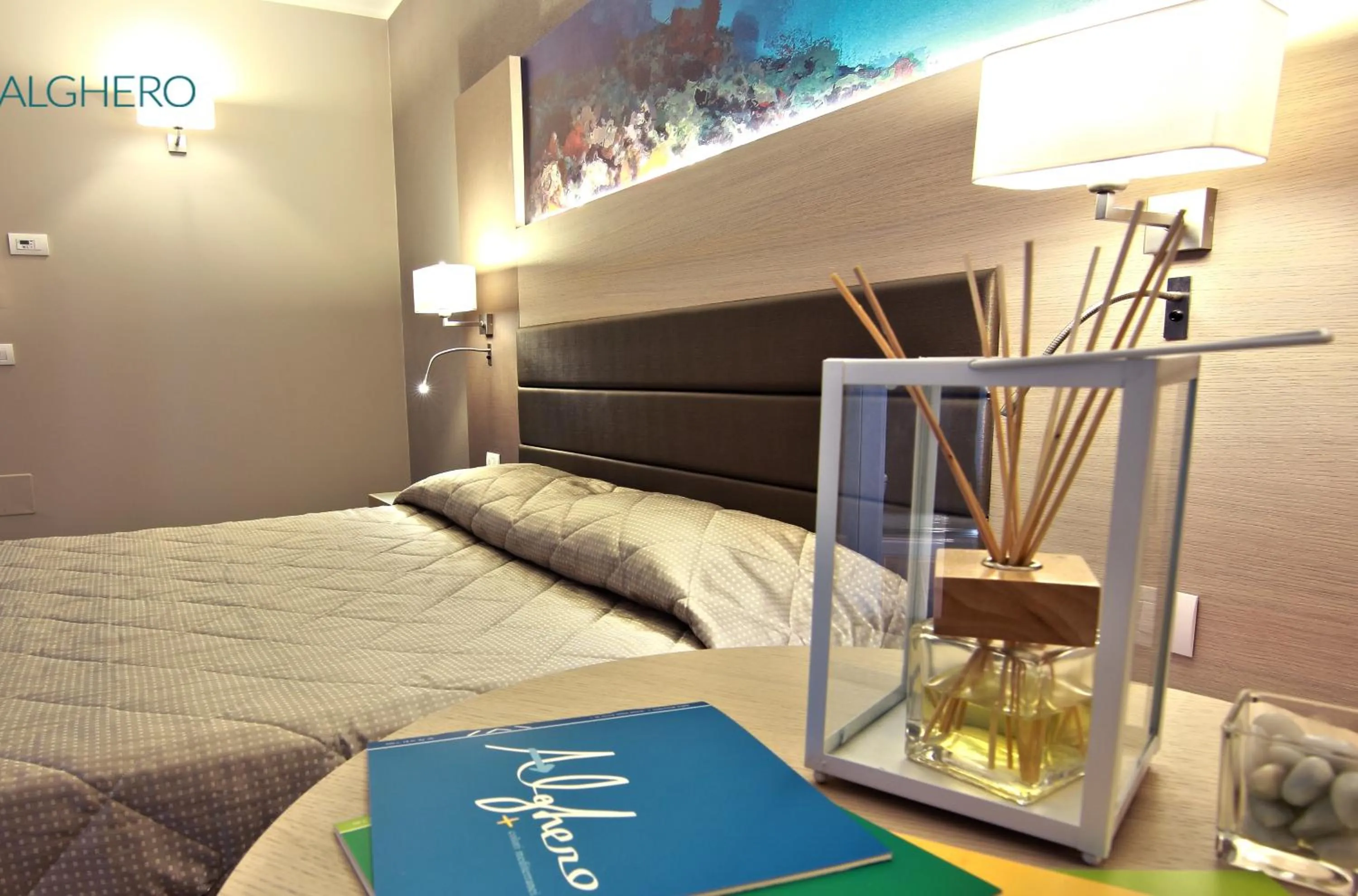 Bed in Alma di Alghero Hotel