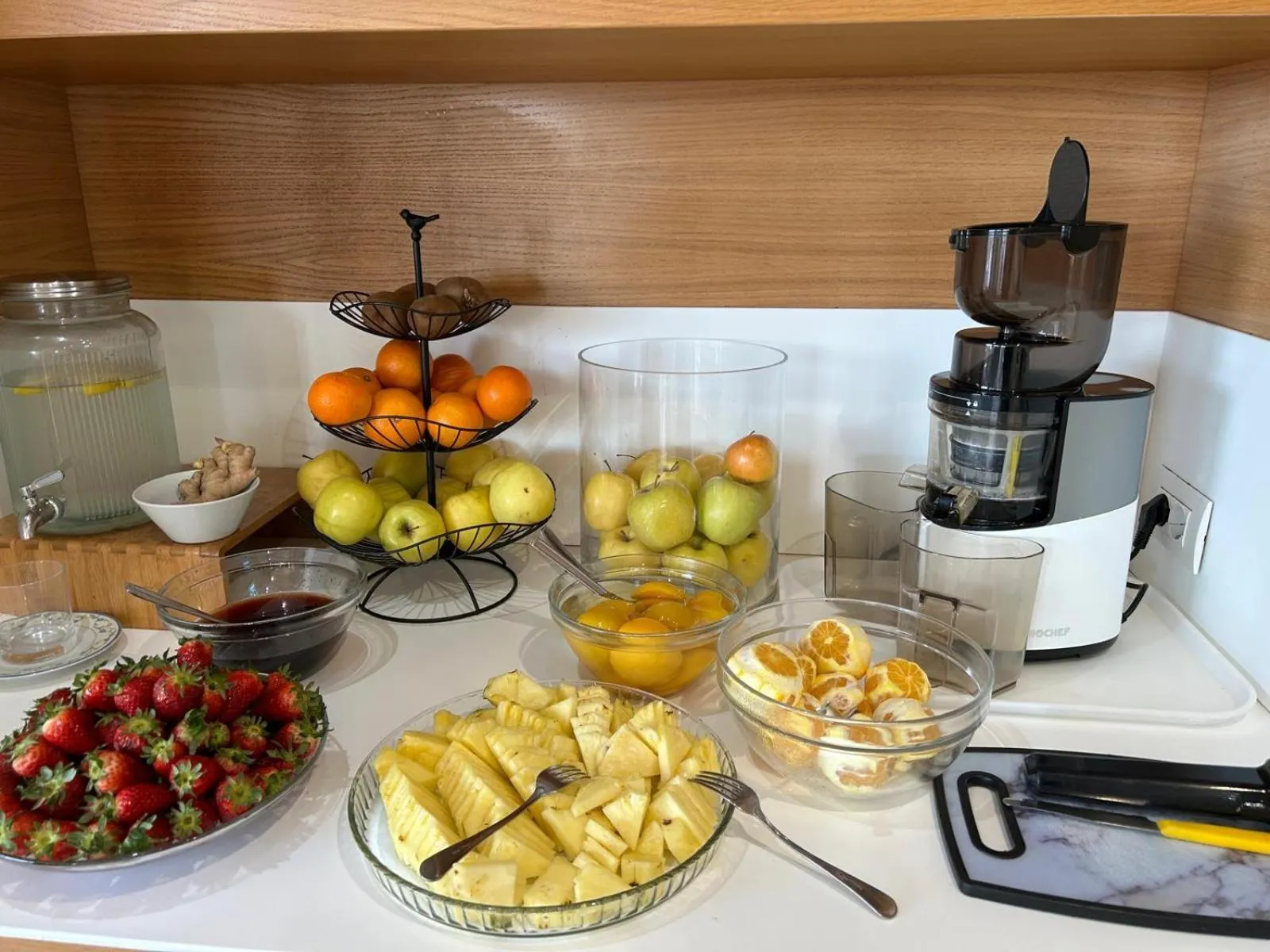 Buffet breakfast in Alma di Alghero Hotel