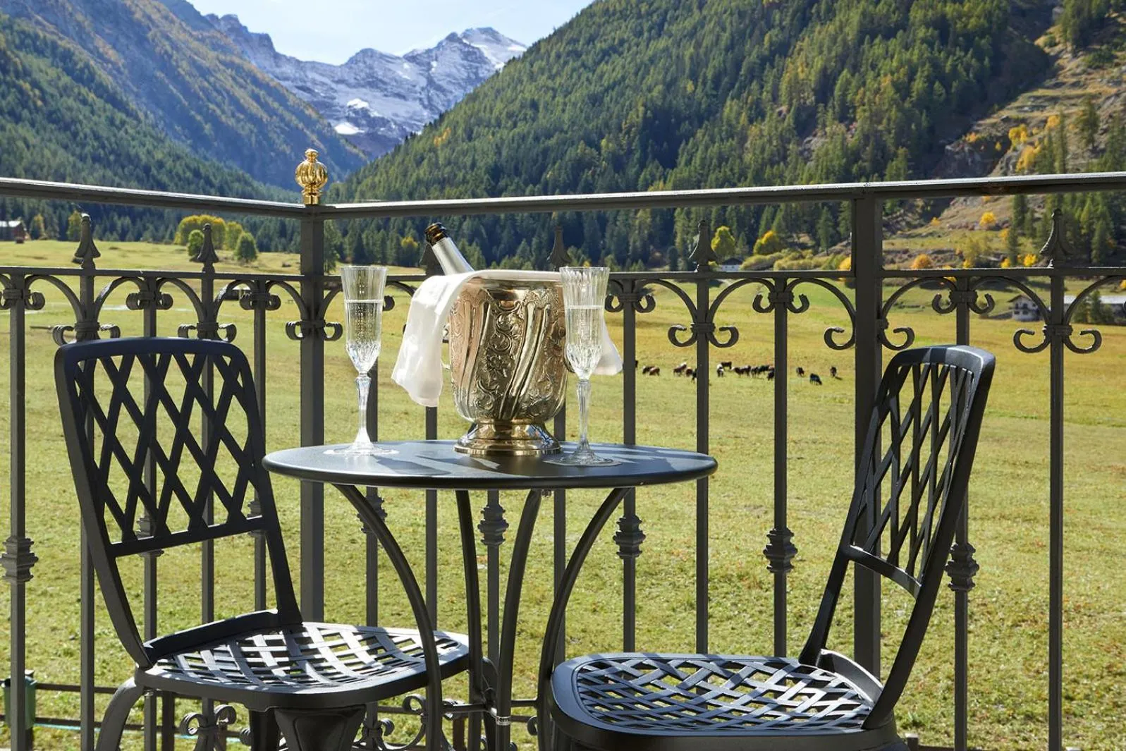 Mountain view in Hotel Miramonti