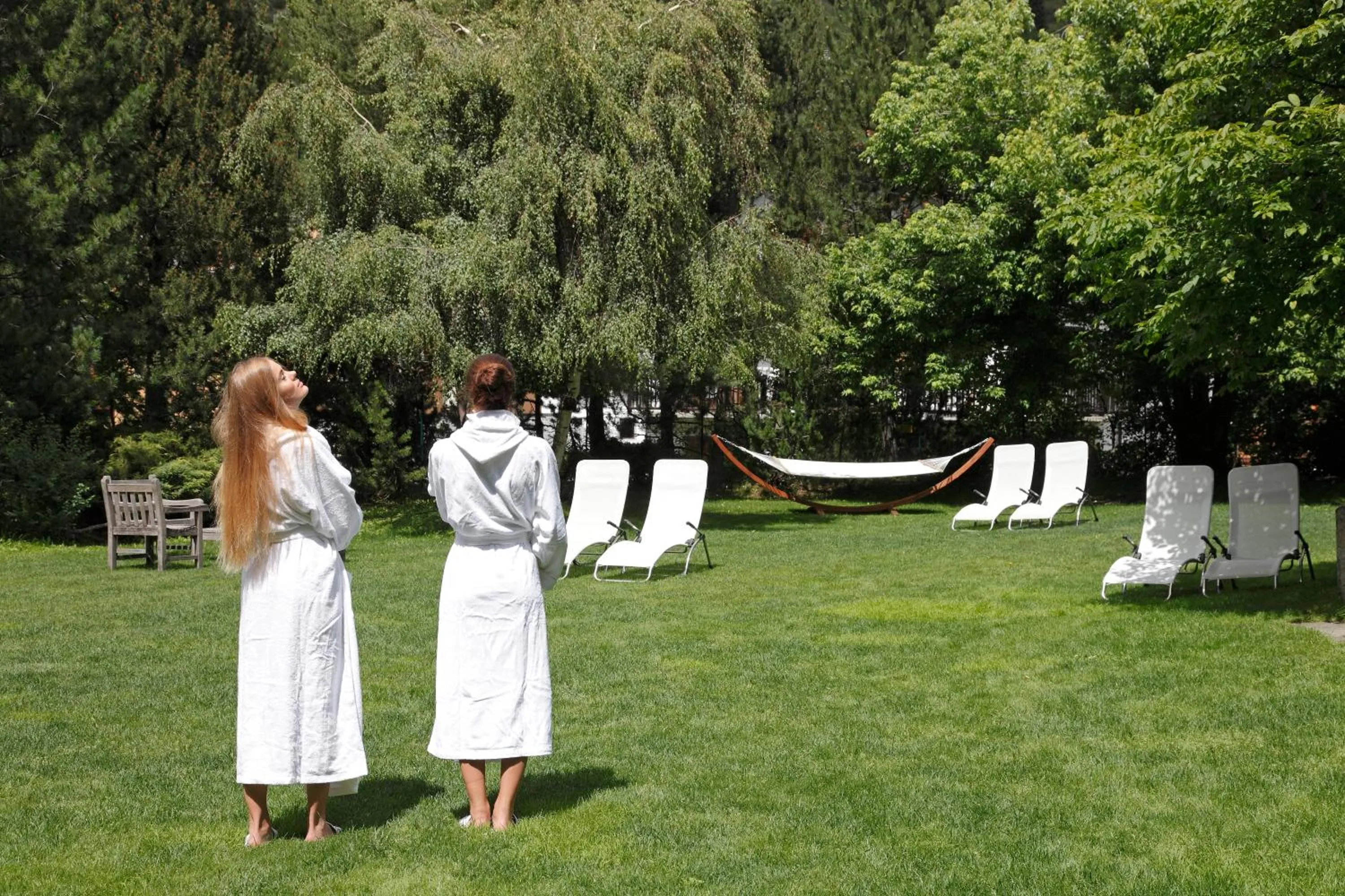 Garden in Hotel Miramonti
