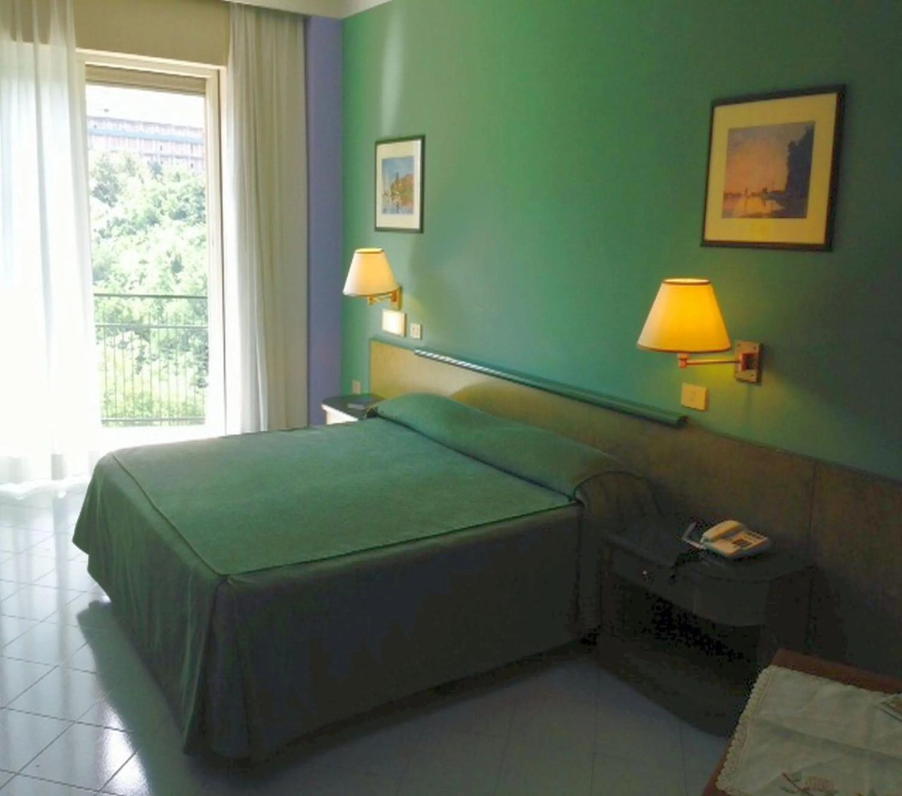 Bedroom, Bed in Hotel dei Congressi