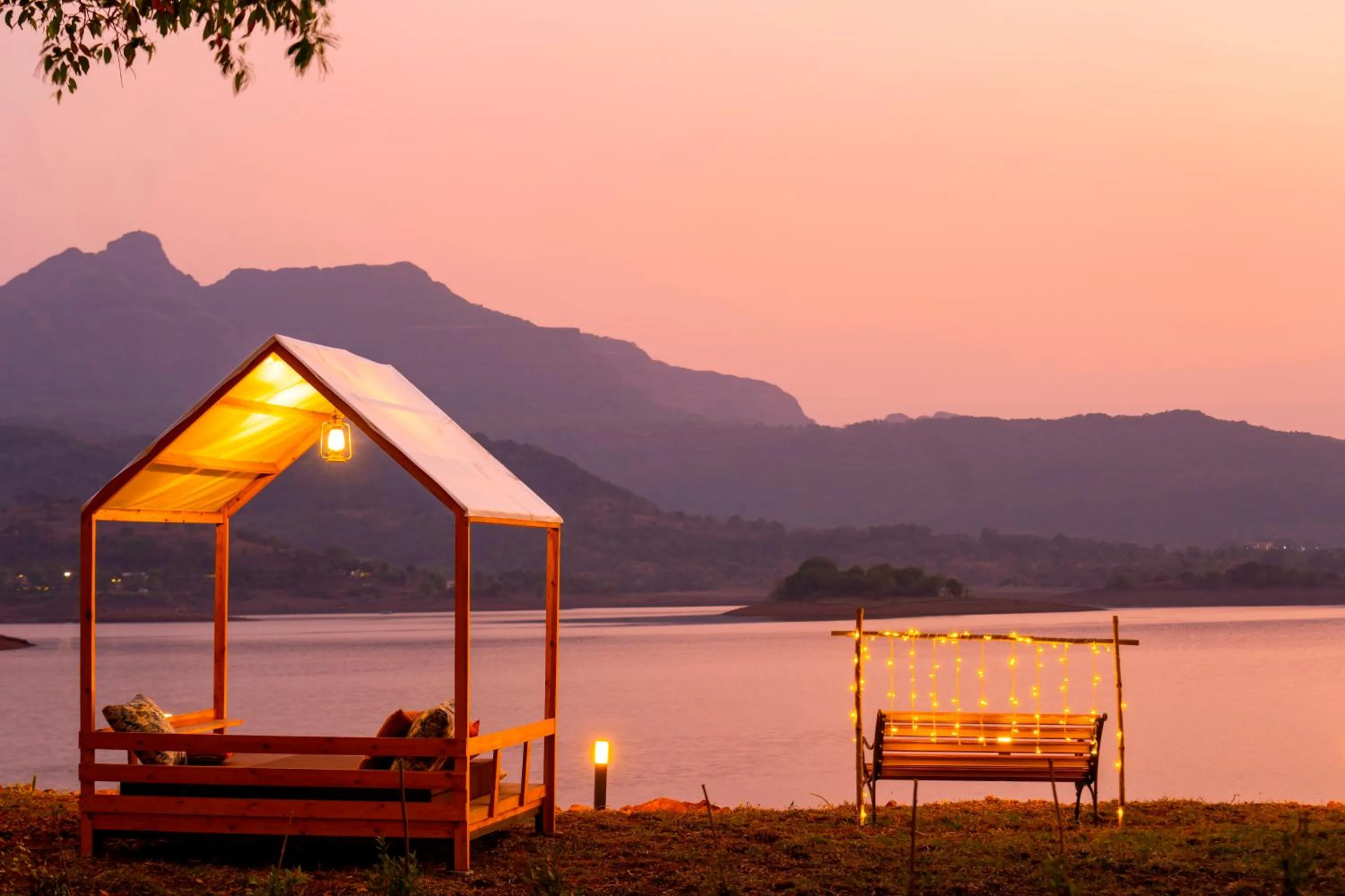 Natural landscape in Zostel Plus Lonavala