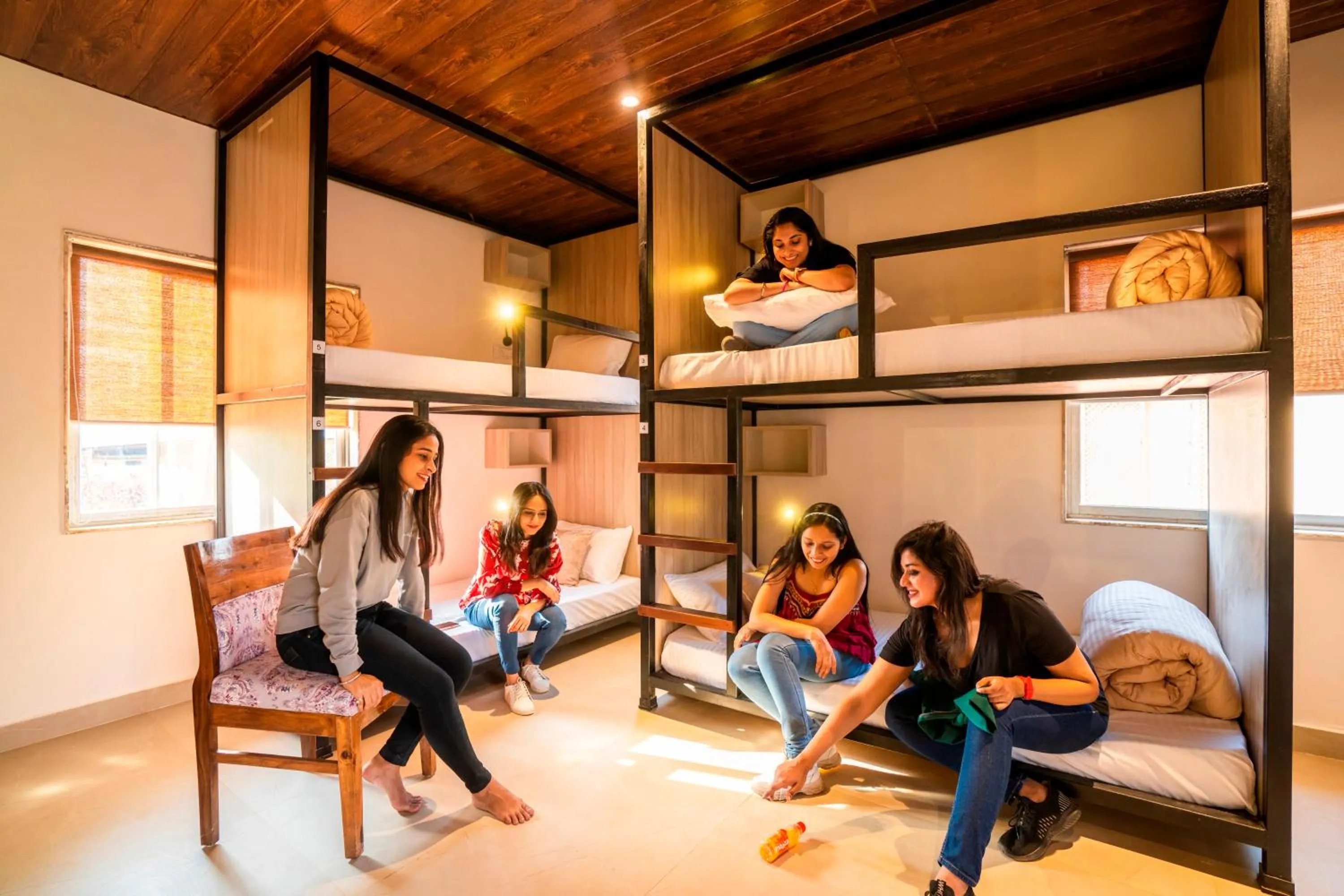 bunk bed, Bed in Zostel Plus Lonavala
