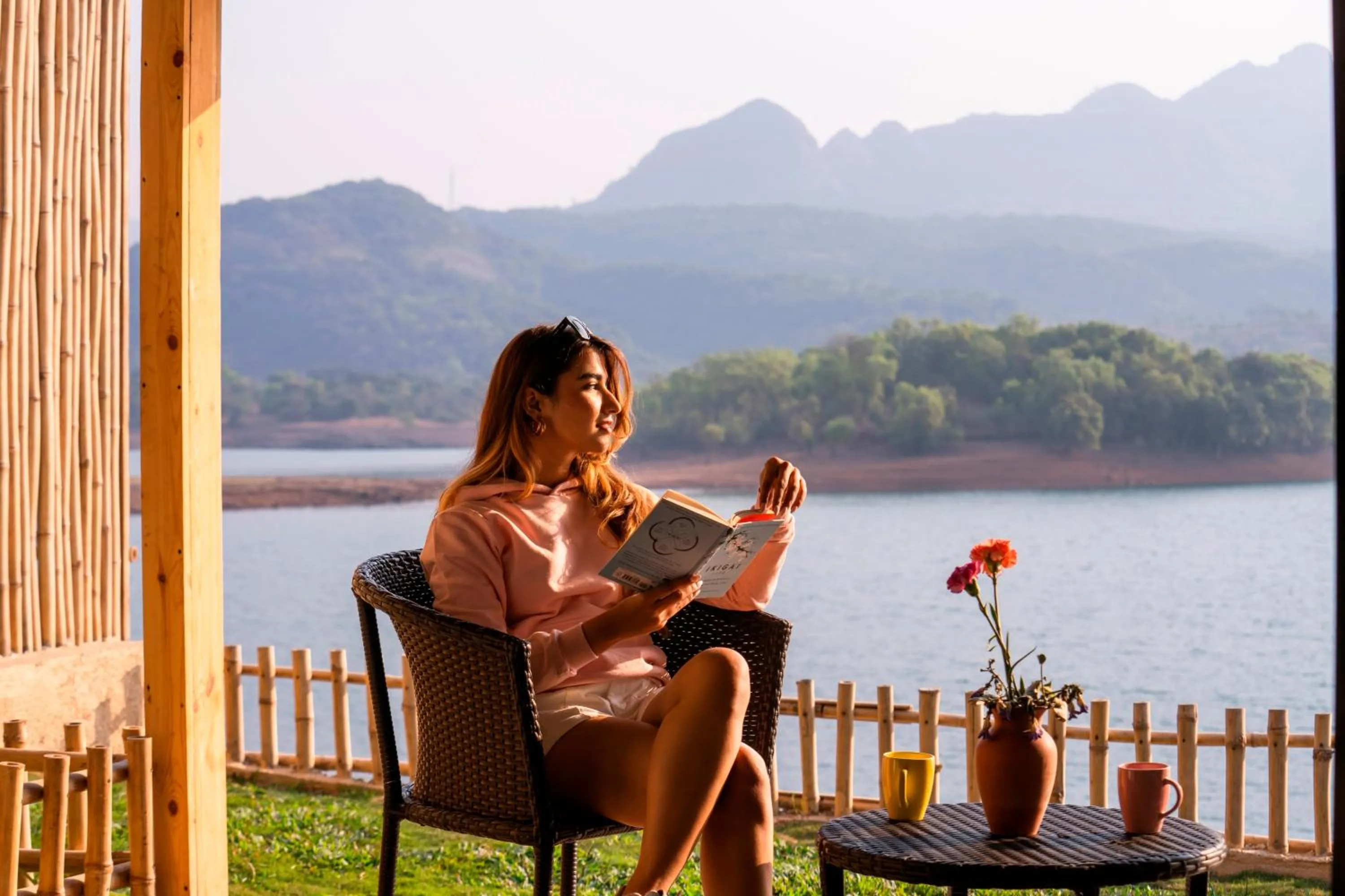 Garden in Zostel Plus Lonavala