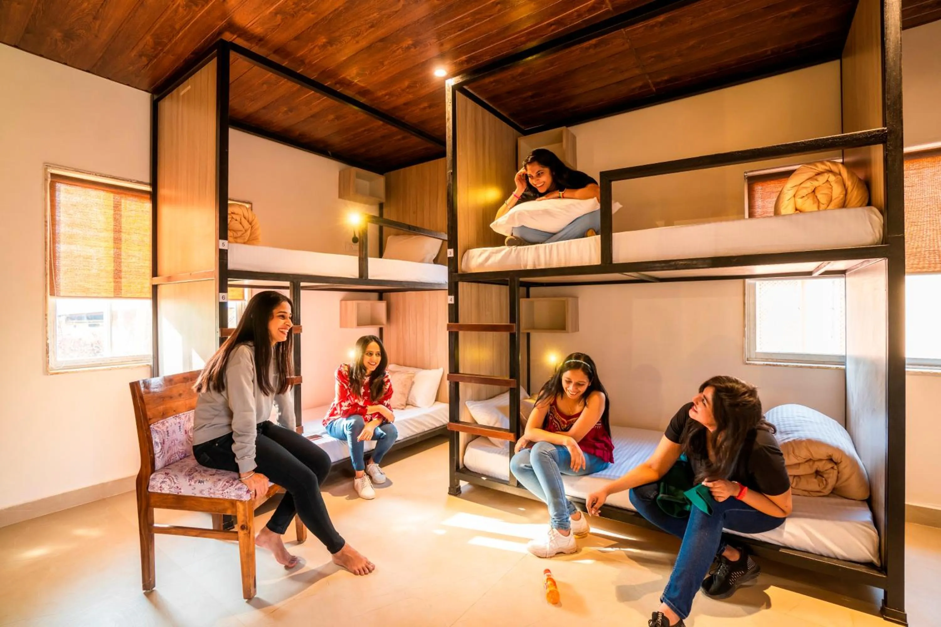 bunk bed, Bed in Zostel Plus Lonavala