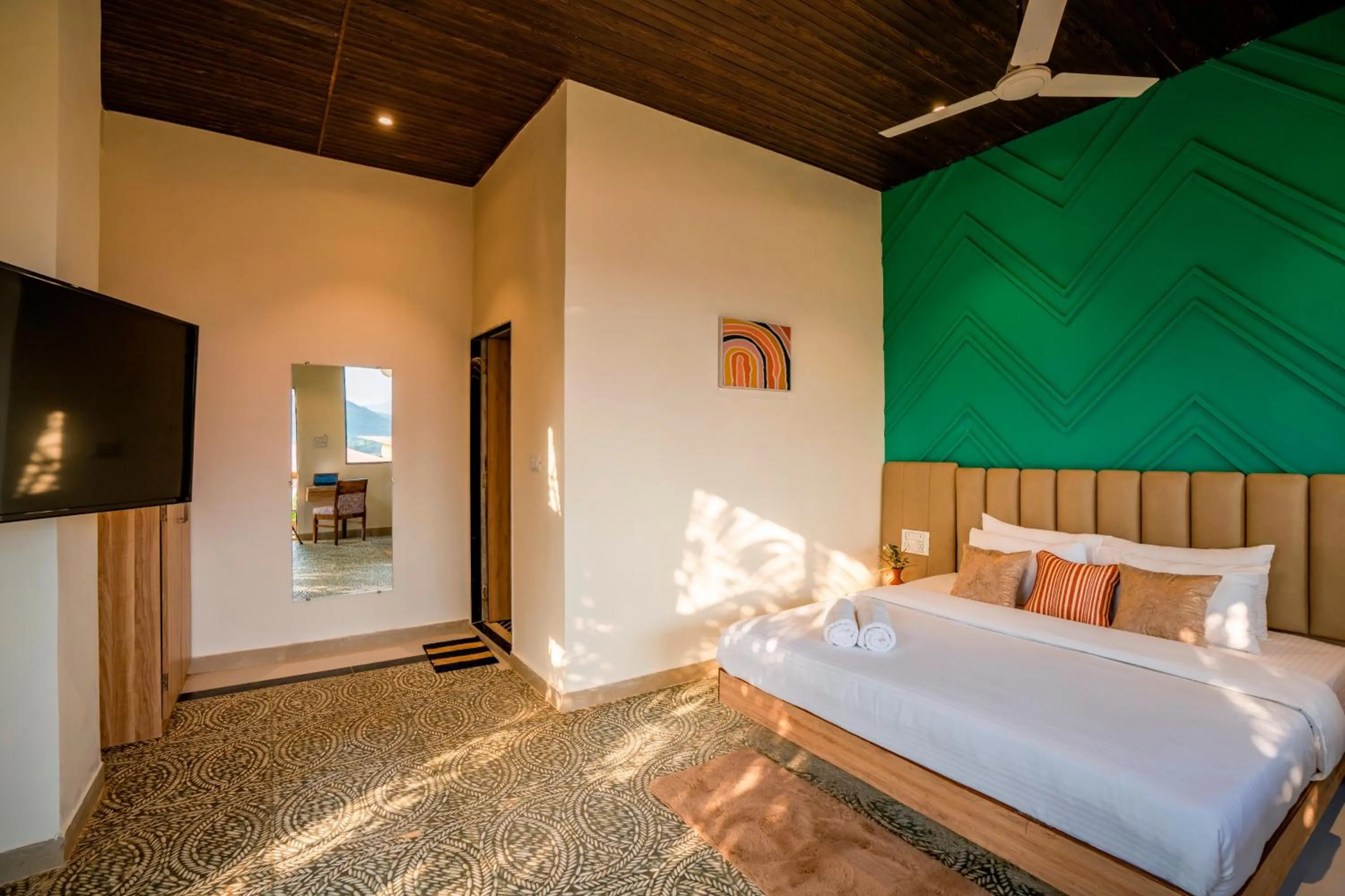 Photo of the whole room, Bed in Zostel Plus Lonavala