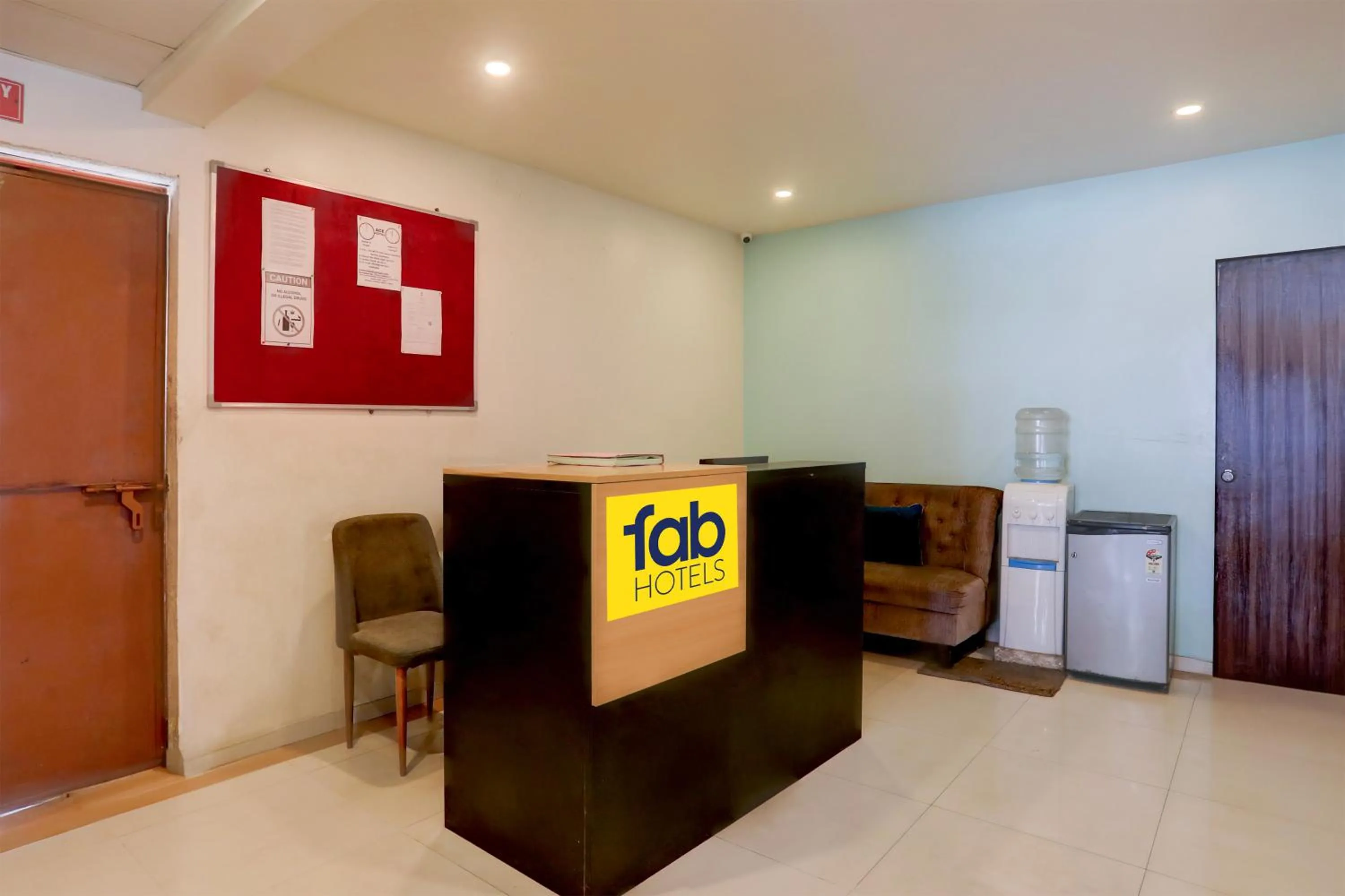 Lobby or reception in FabHotel Prime Ace II - Near Jupiter Hospital