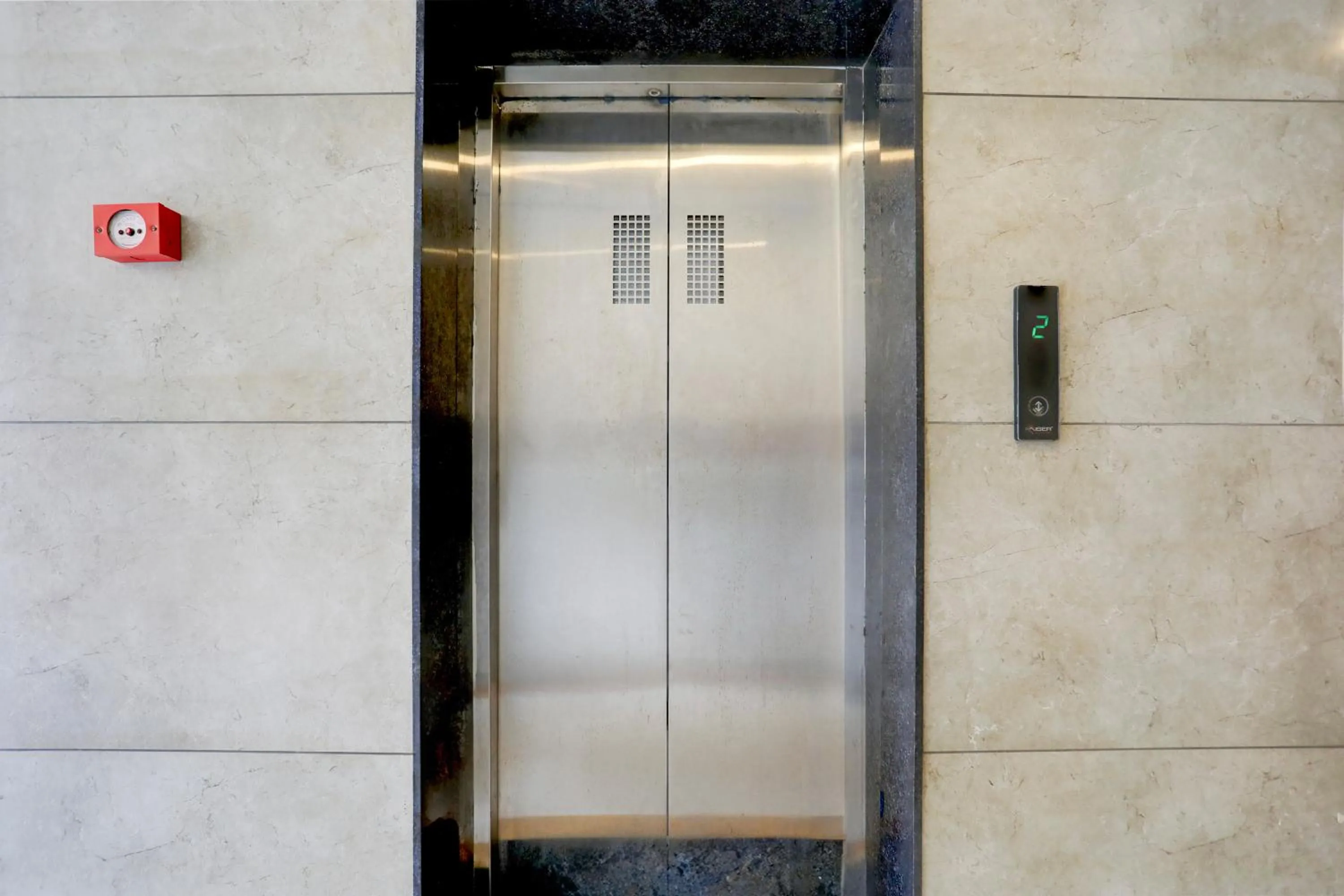 elevator in FabHotel Prime Ace II - Near Jupiter Hospital