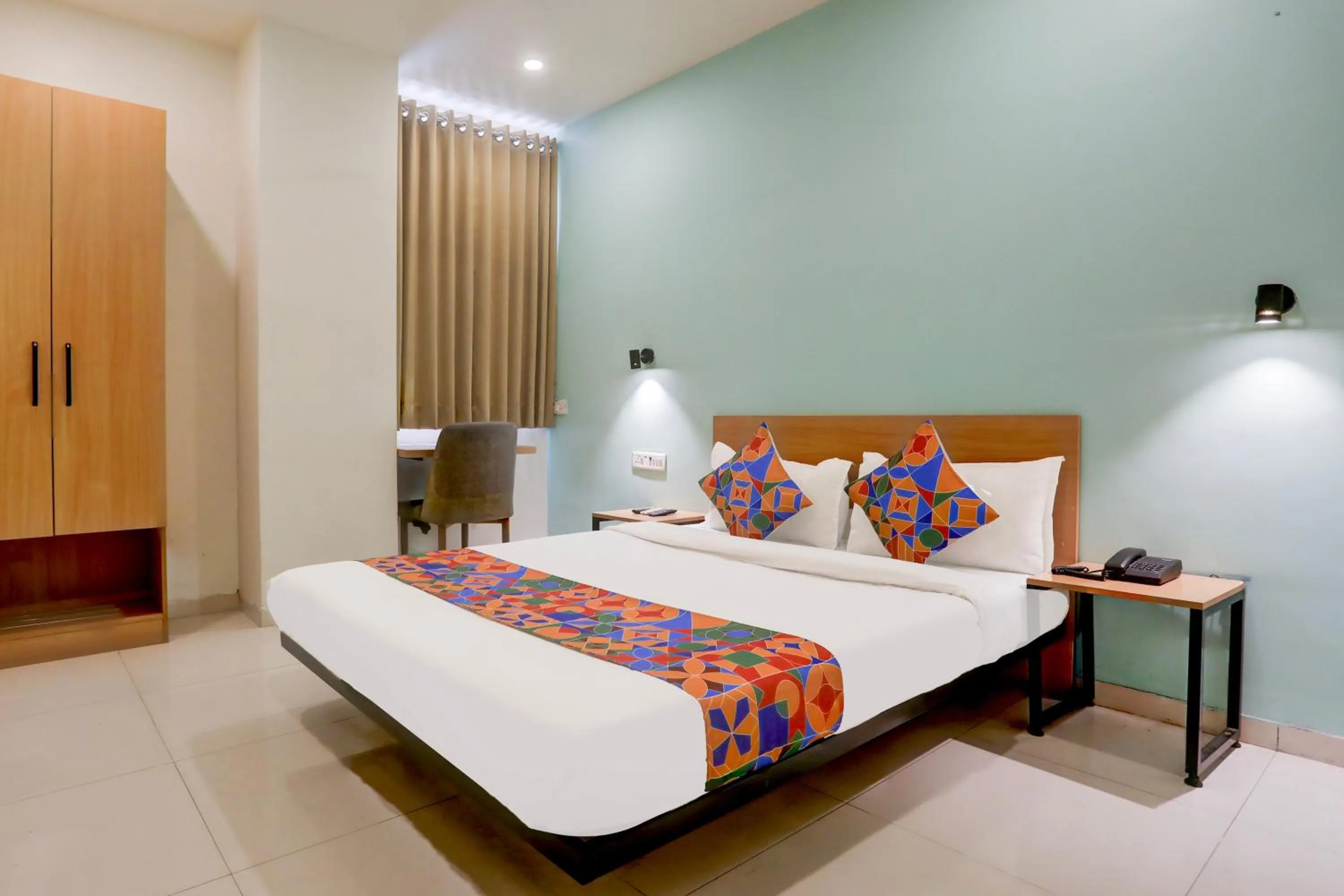 Bed in FabHotel Prime Ace II - Near Jupiter Hospital