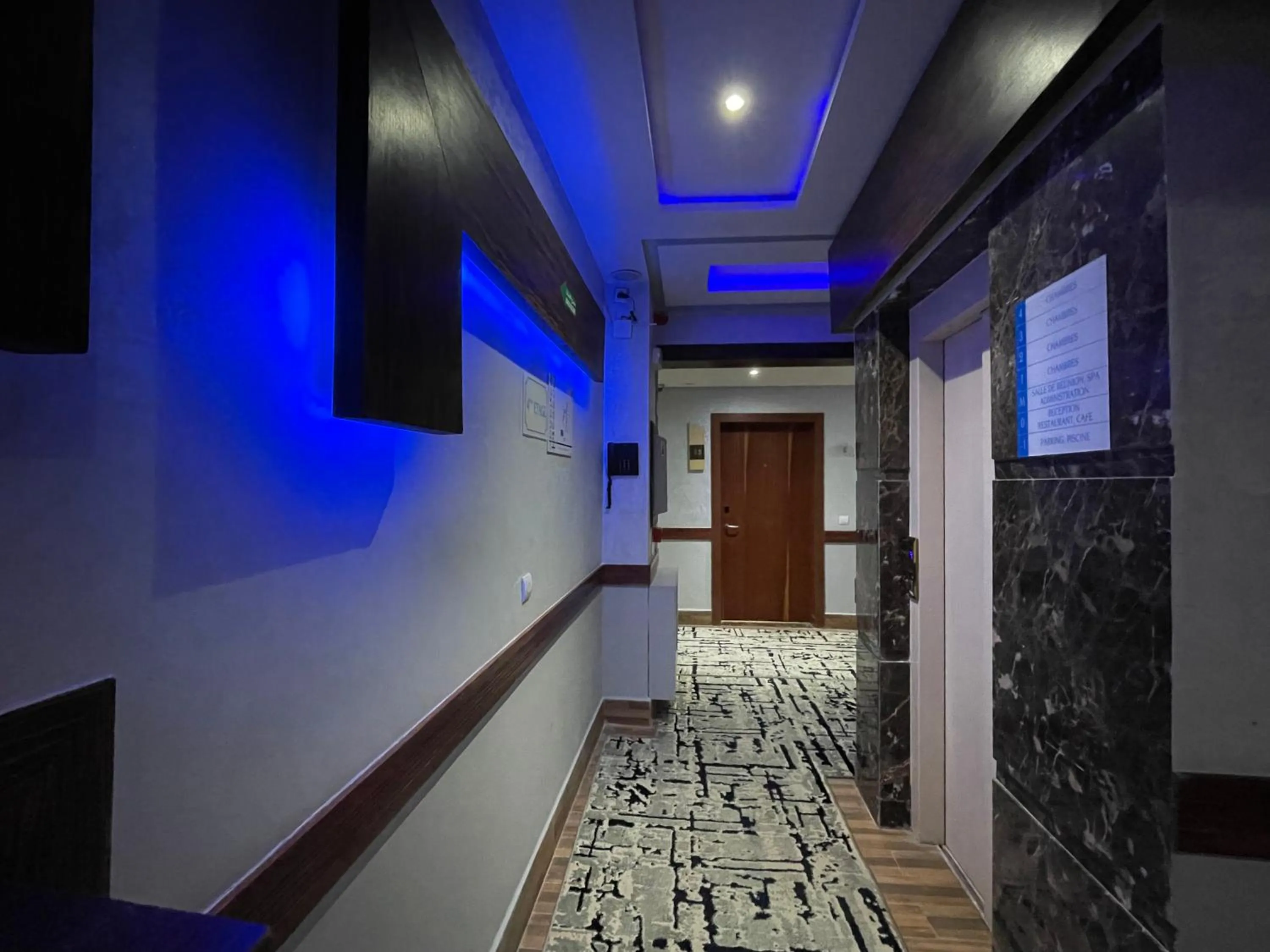 Decorative detail in Silver Suites Hotel & Spa Casablanca