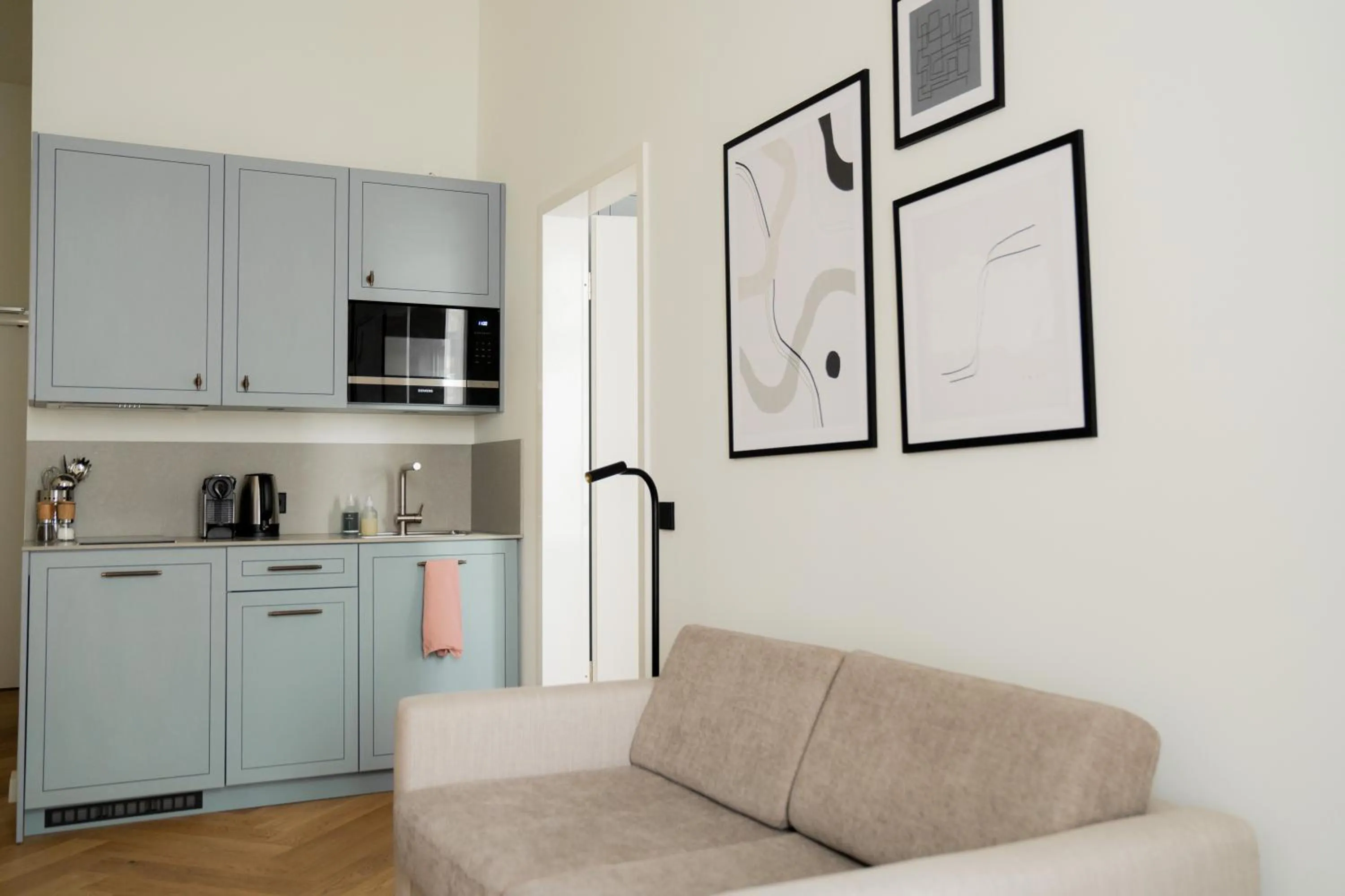 Living room in Bob W Lübeck Old Town