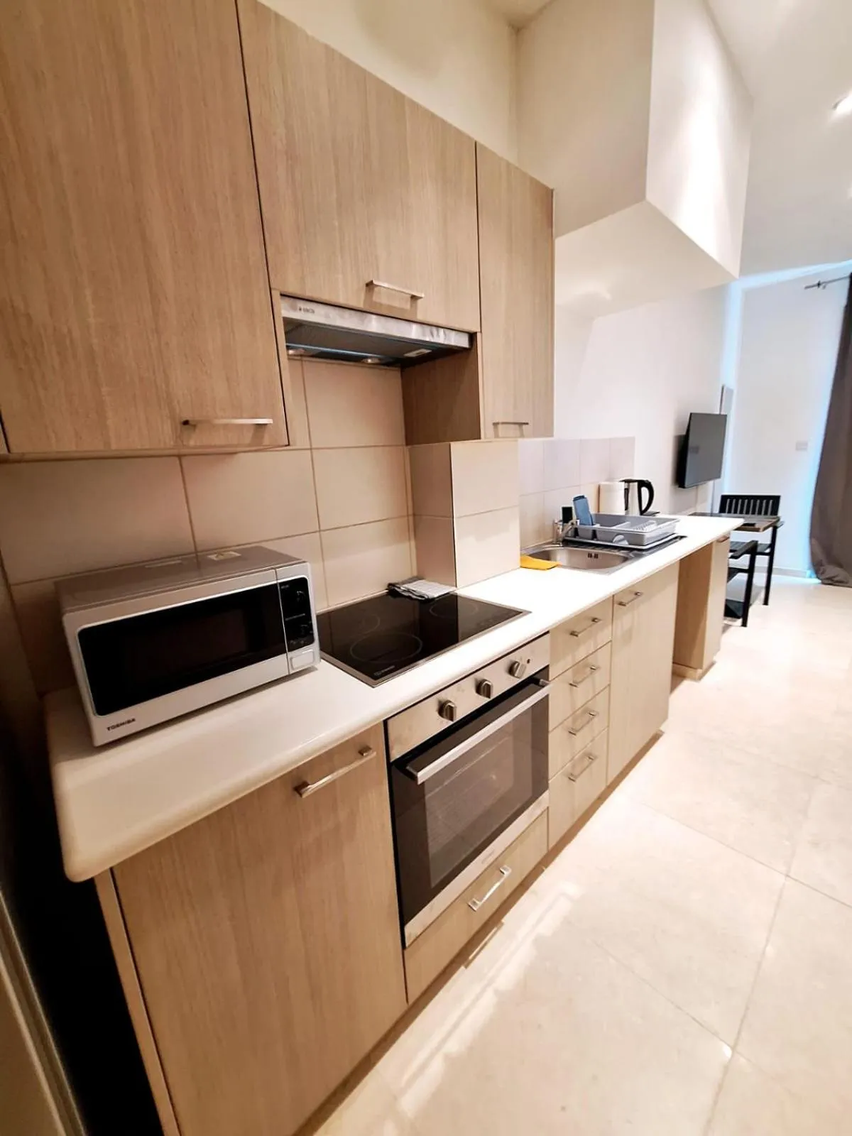 Kitchen or kitchenette in Aphrodite Plaza
