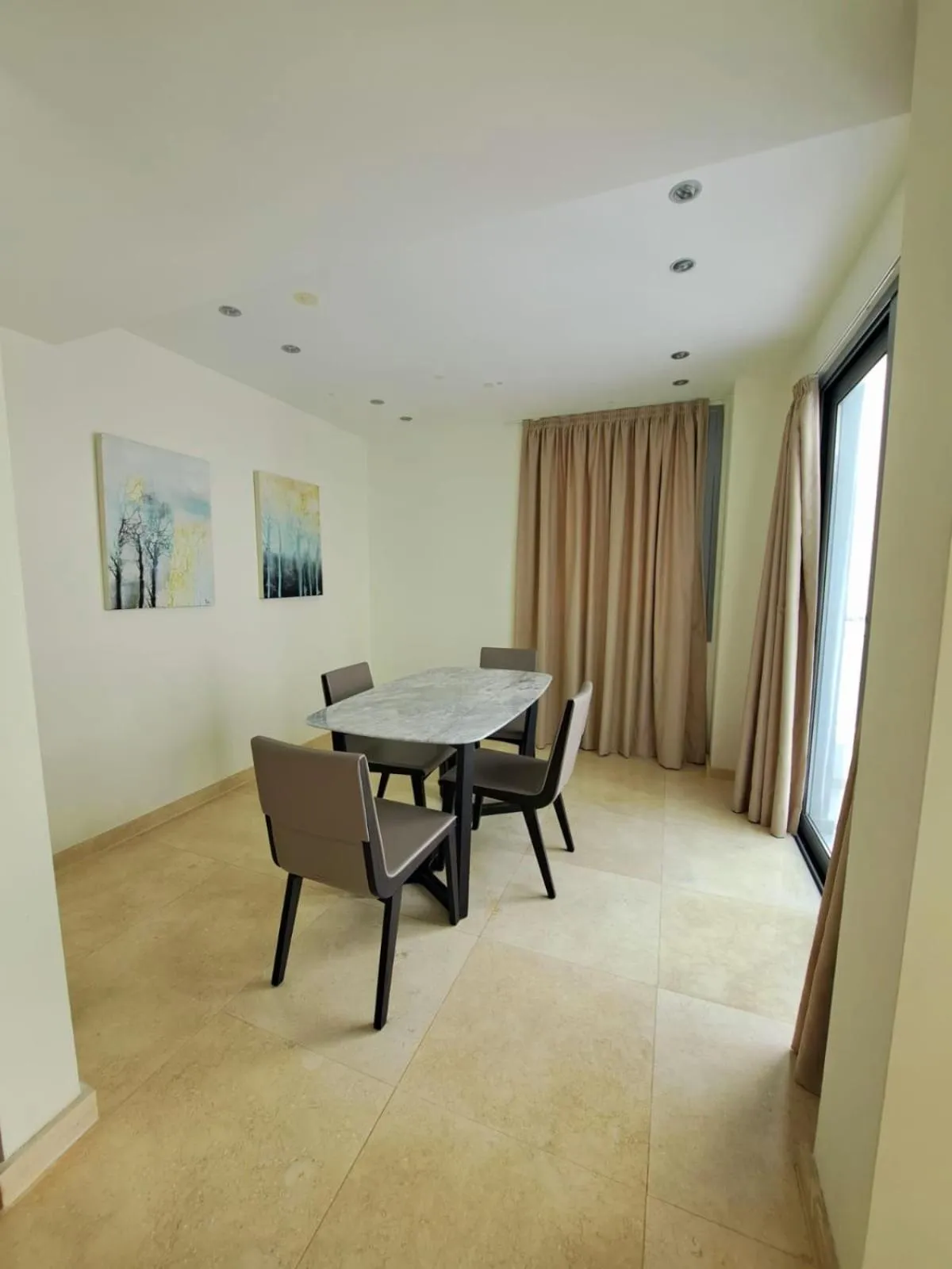 Dining area in Aphrodite Plaza