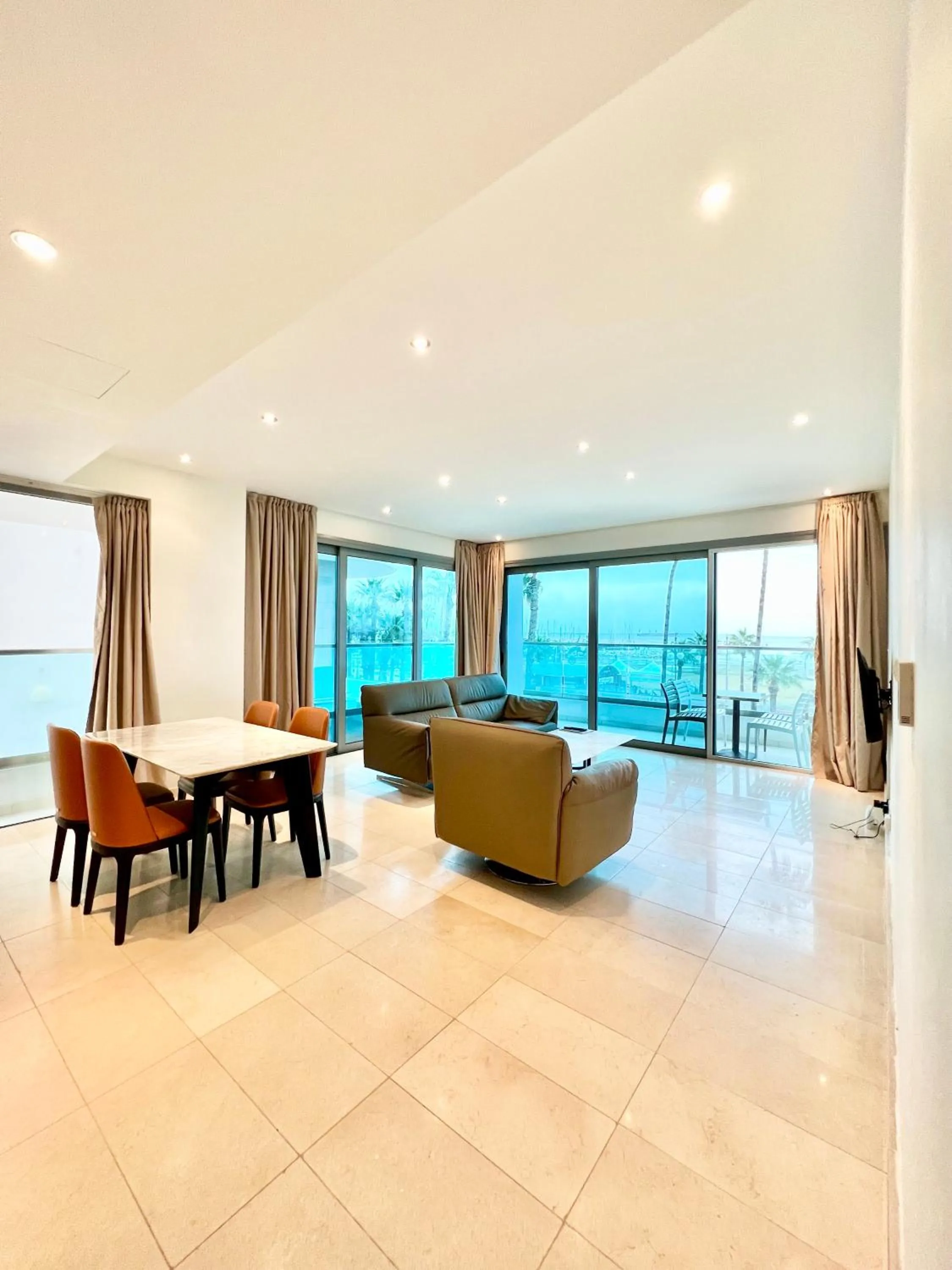 Living room in Aphrodite Plaza