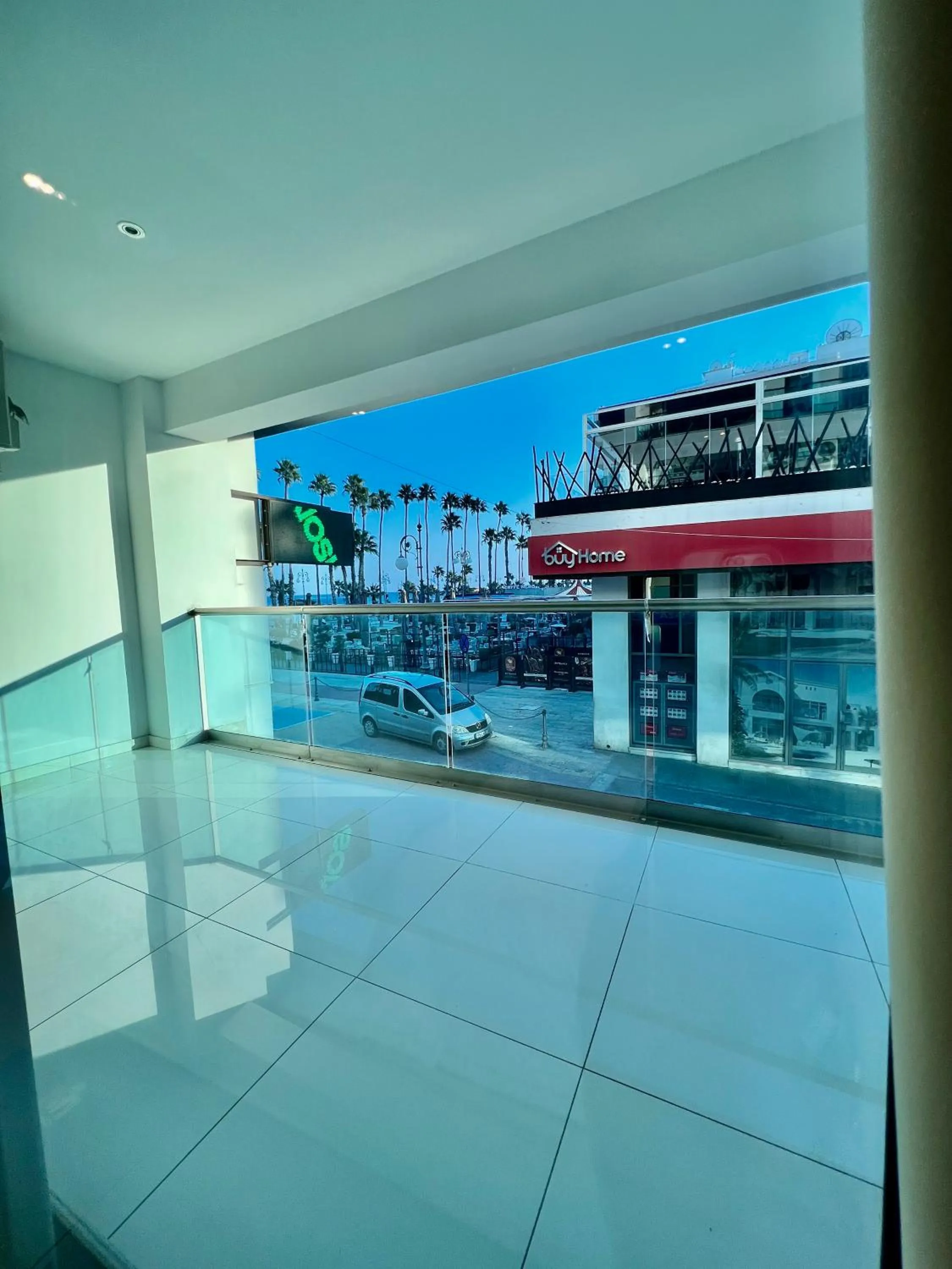 City view in Aphrodite Plaza