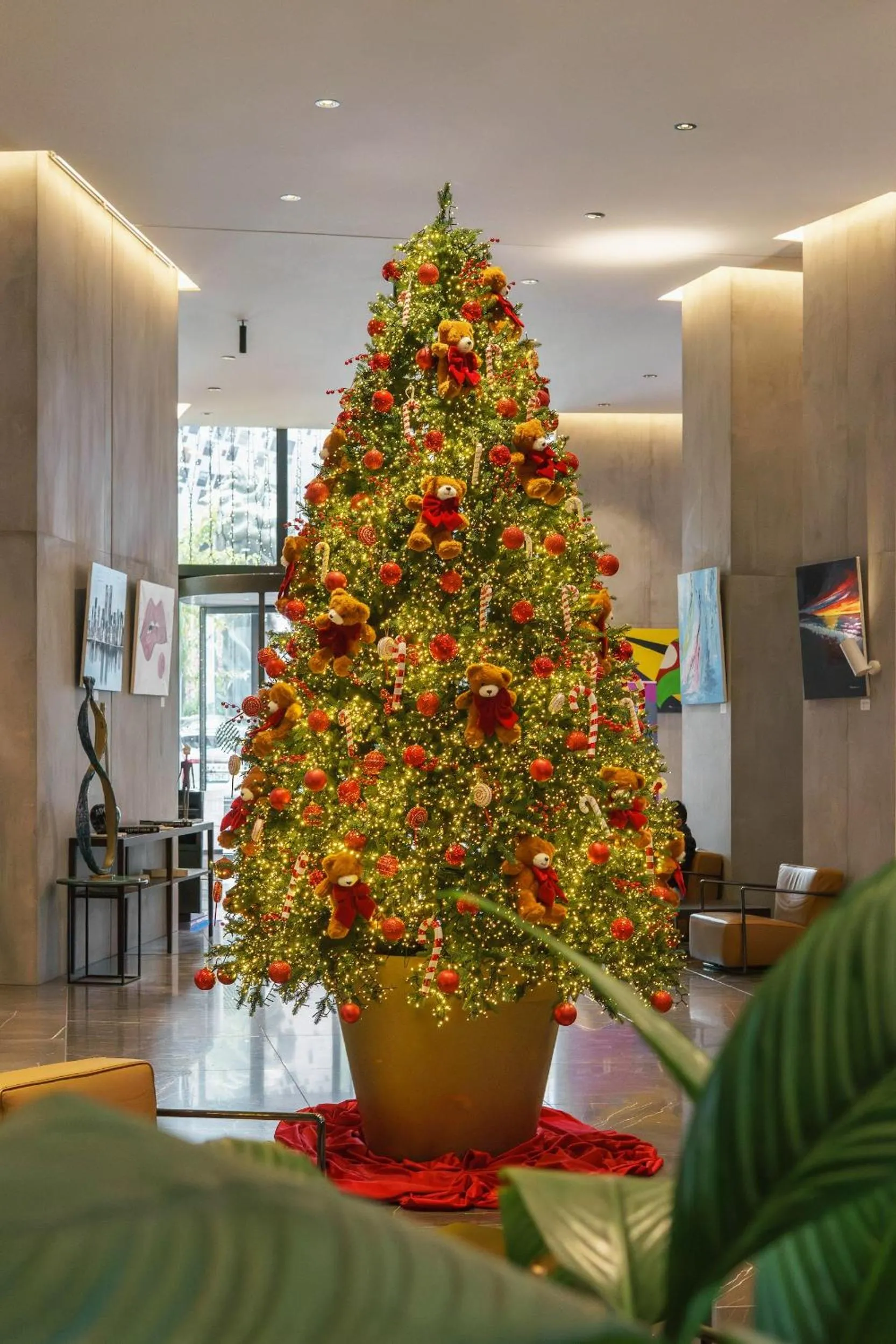 Lobby or reception in Pullman Tbilisi Axis Towers