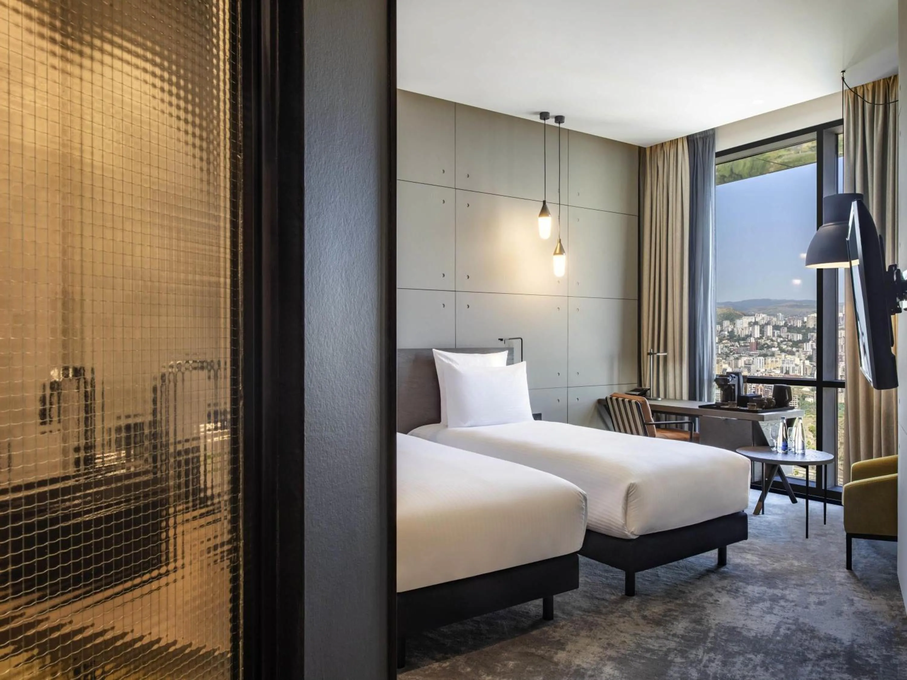 Bedroom, Bed in Pullman Tbilisi Axis Towers