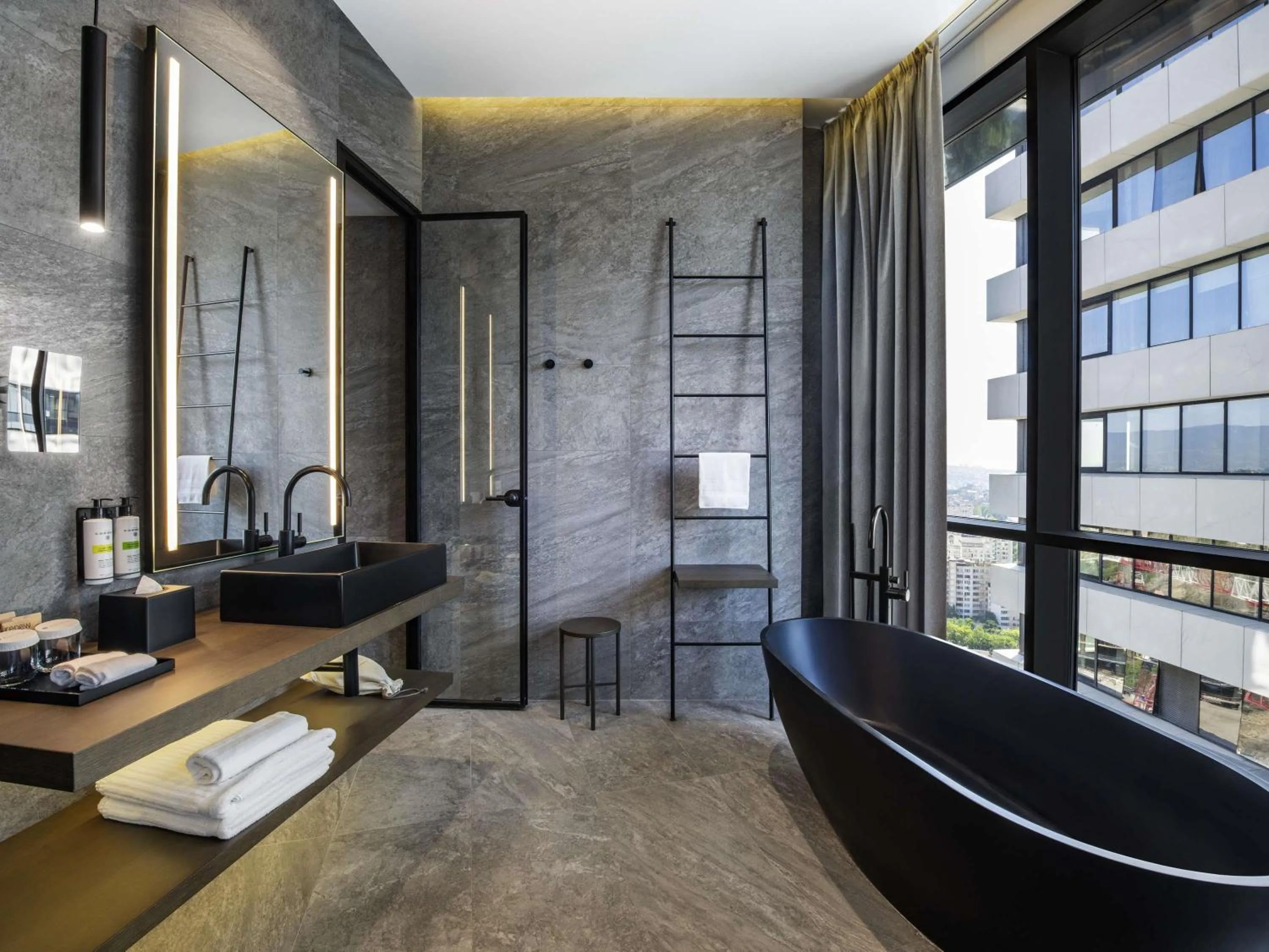 Bedroom in Pullman Tbilisi Axis Towers