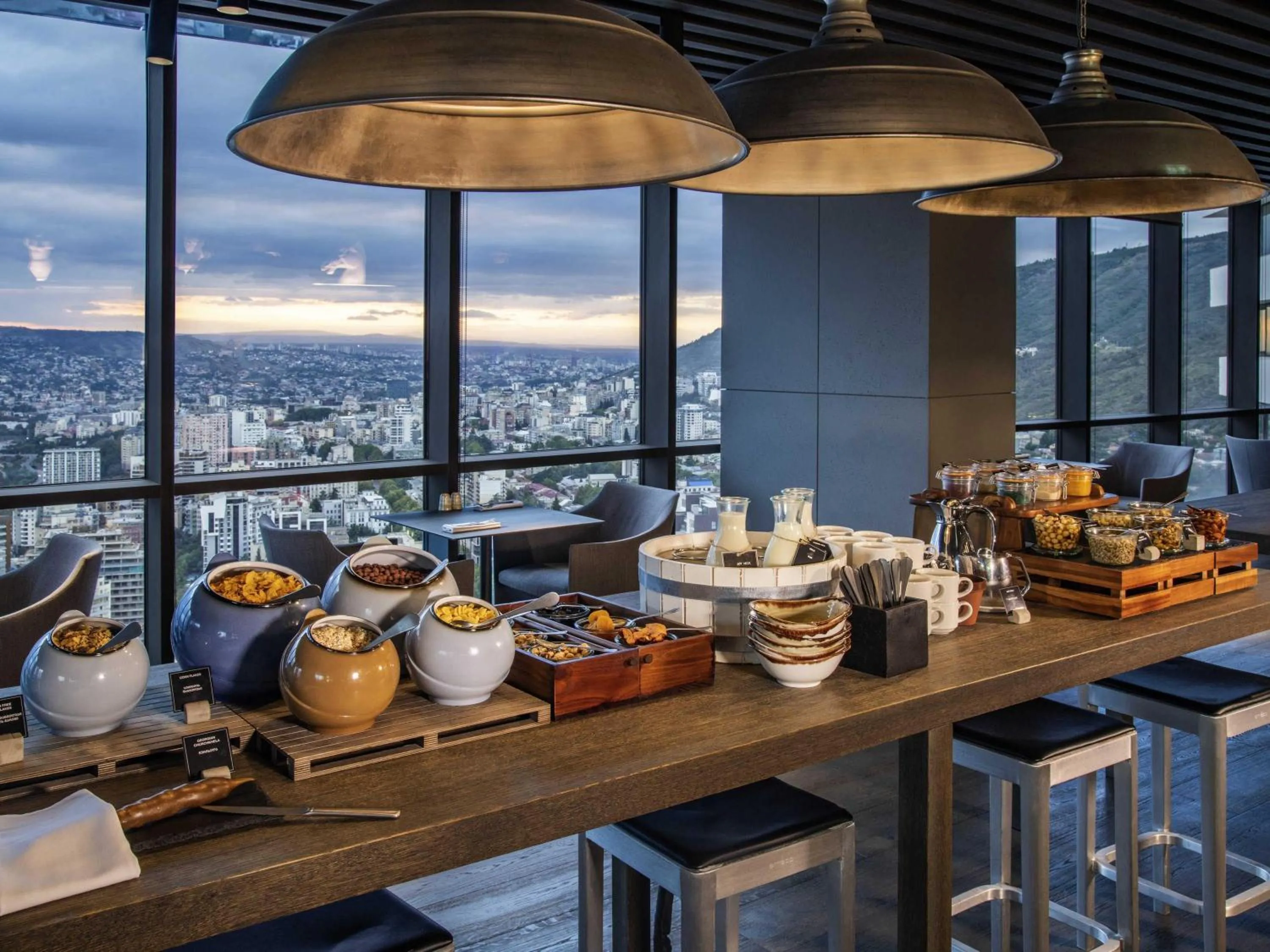 Breakfast in Pullman Tbilisi Axis Towers