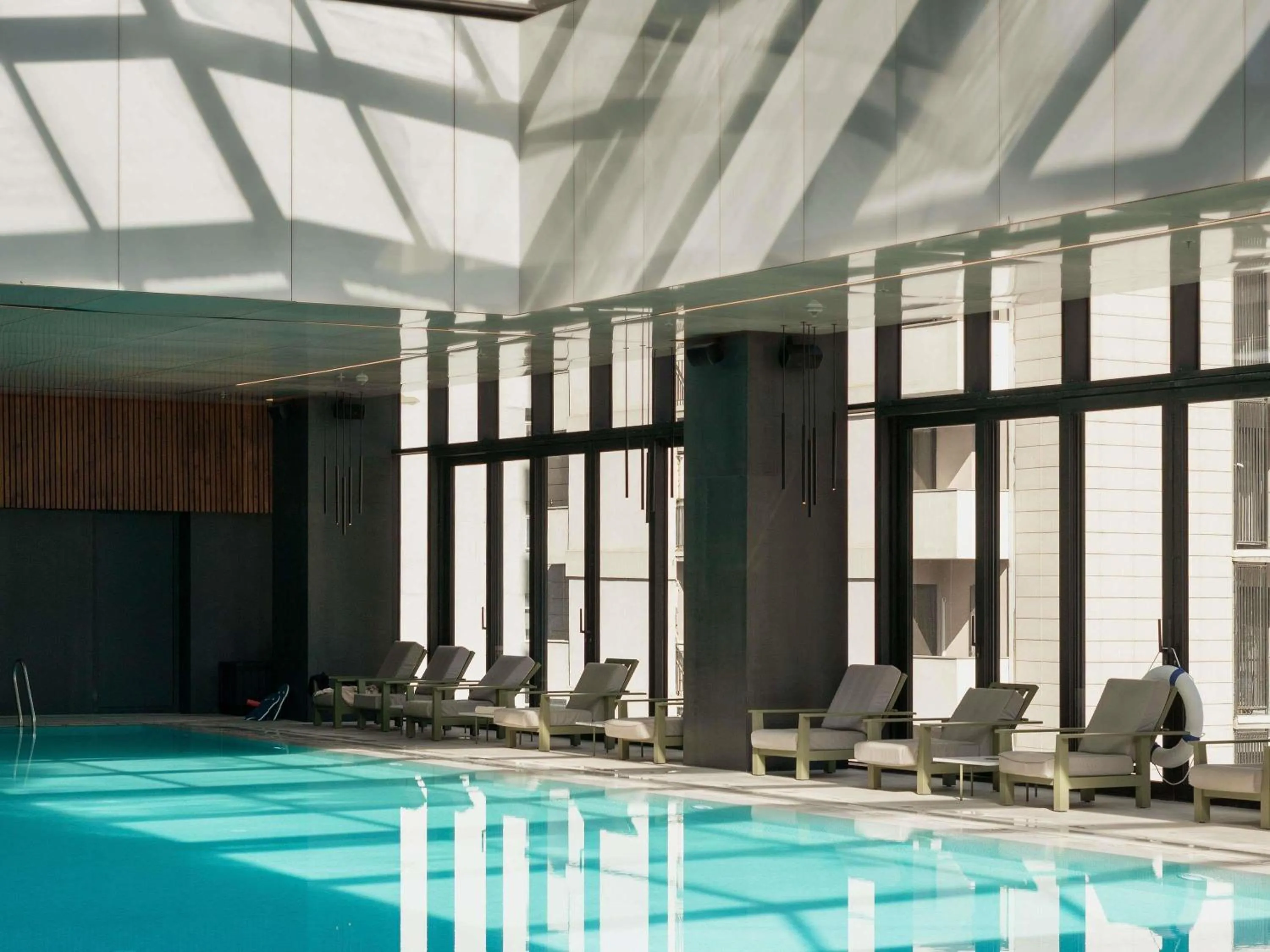 Pool view in Pullman Tbilisi Axis Towers