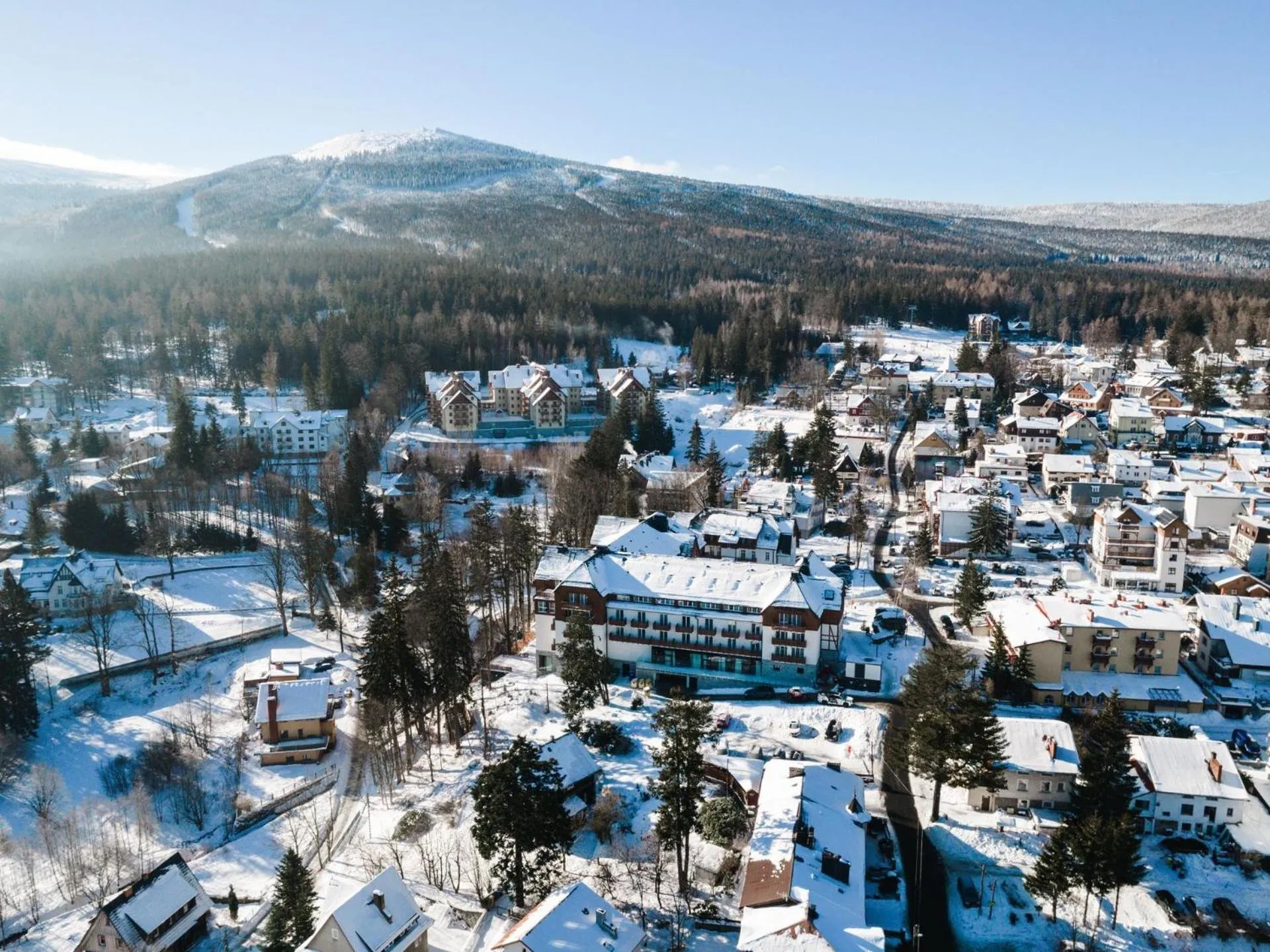 Property building in Hotel Bergo Resort & SPA