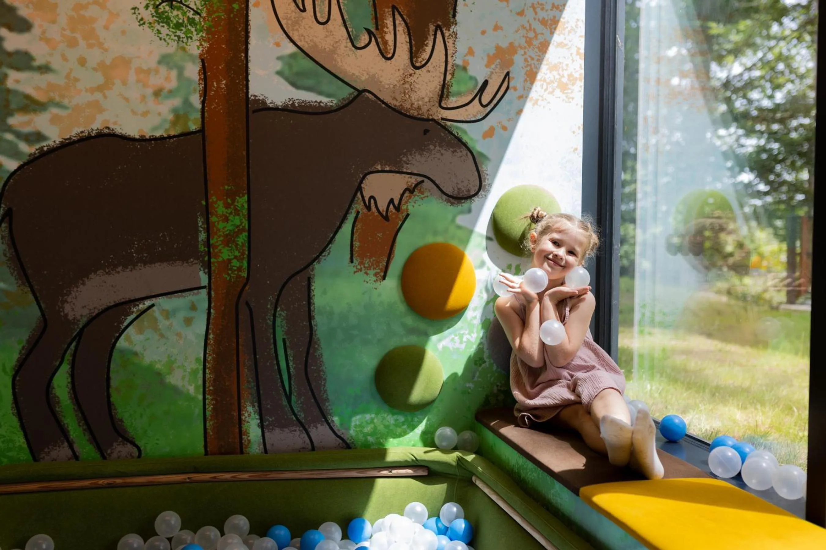 Children play ground in Hotel Bergo Resort & SPA