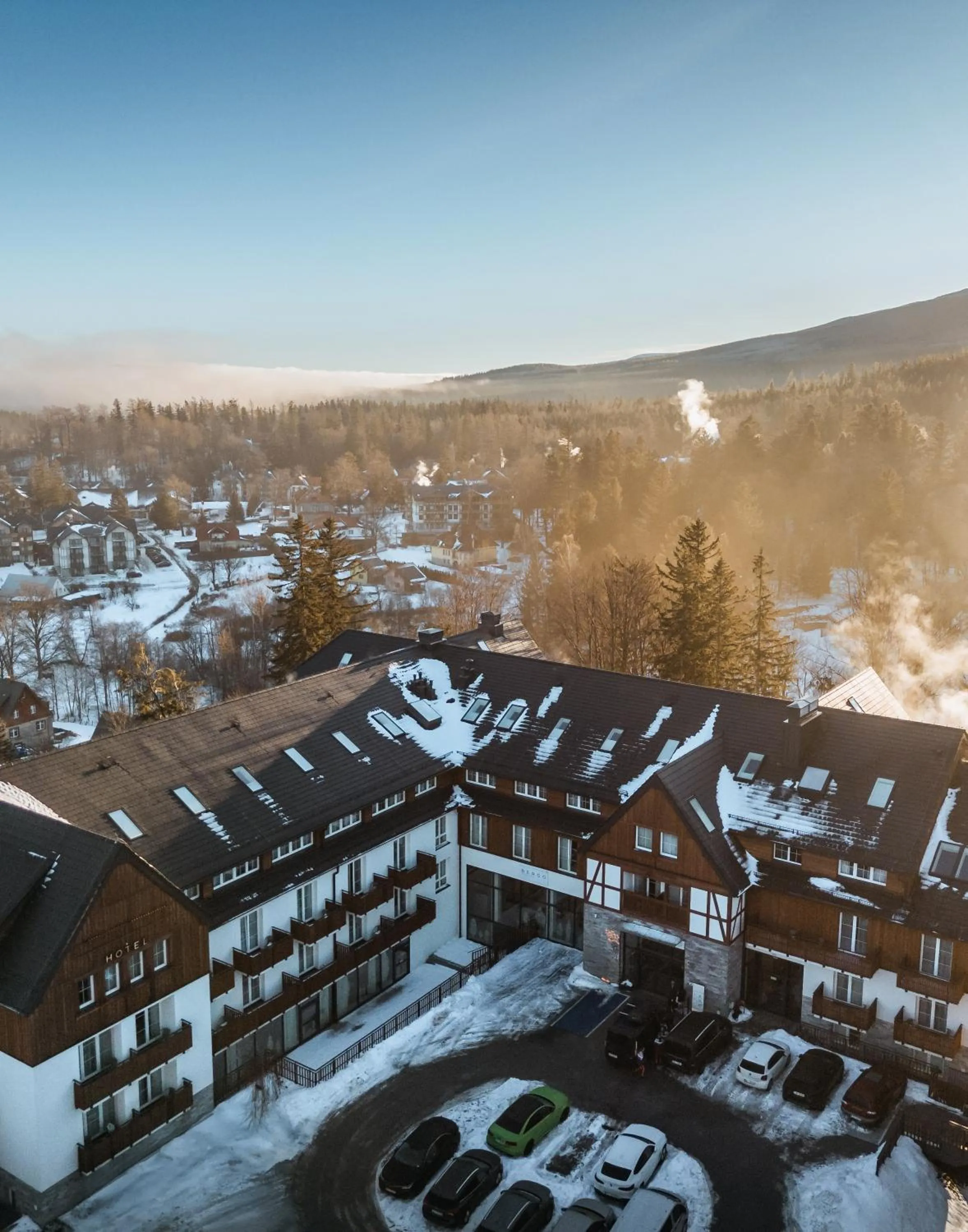 Bird's eye view in Hotel Bergo Resort & SPA