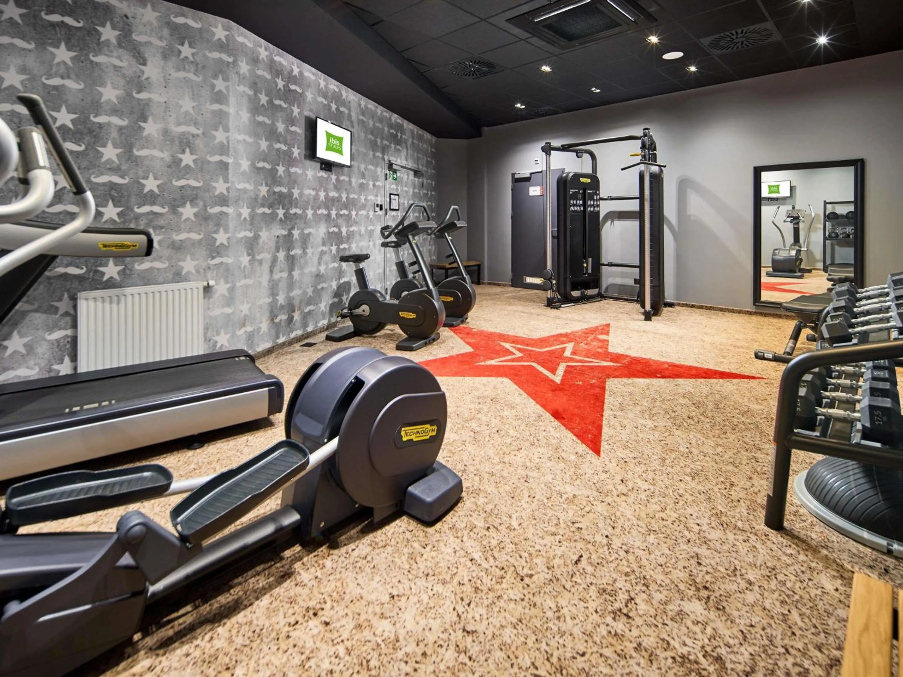 Fitness centre/facilities in ibis Styles Szczecin Stare Miasto