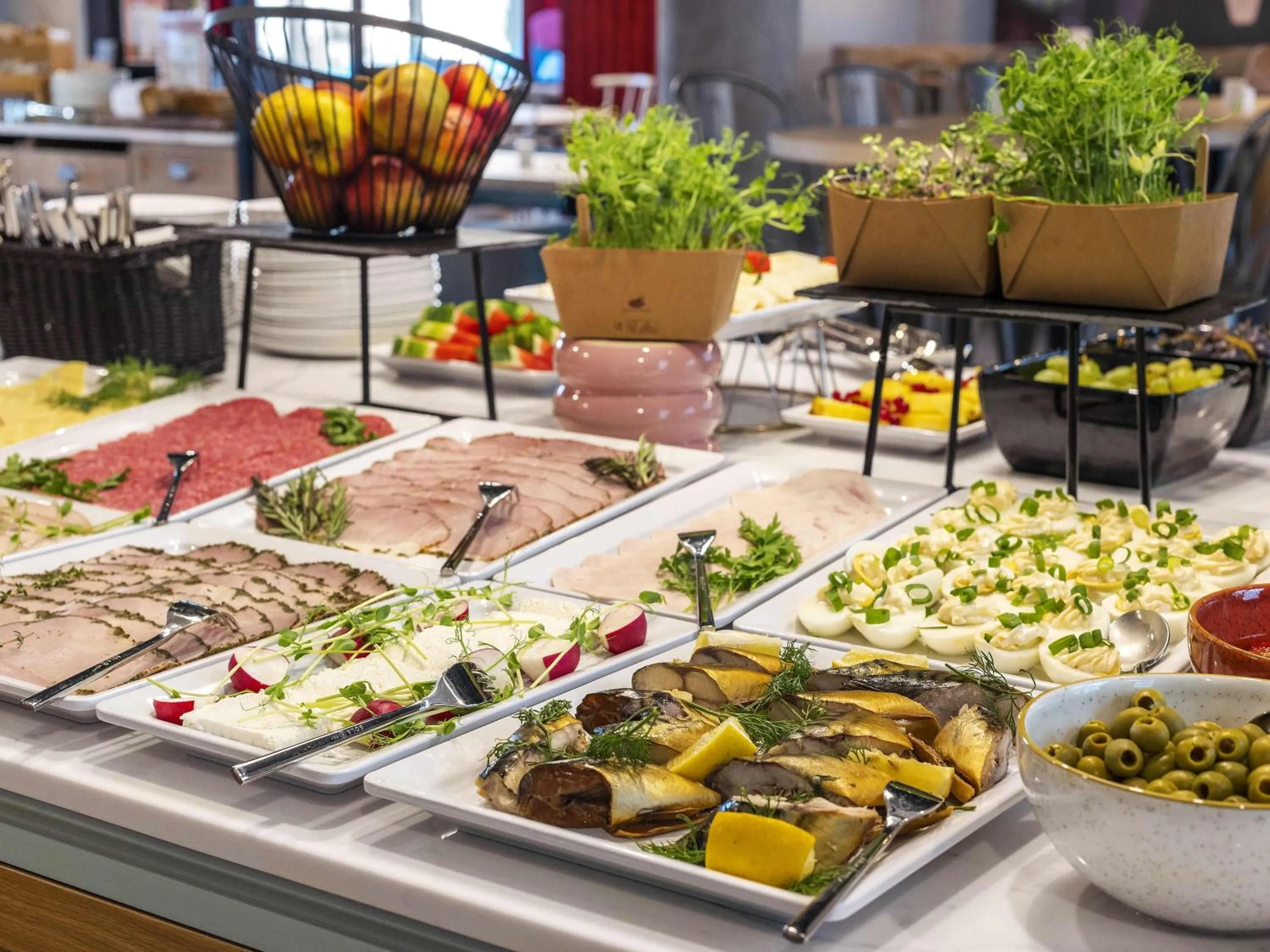 Breakfast in ibis Styles Szczecin Stare Miasto