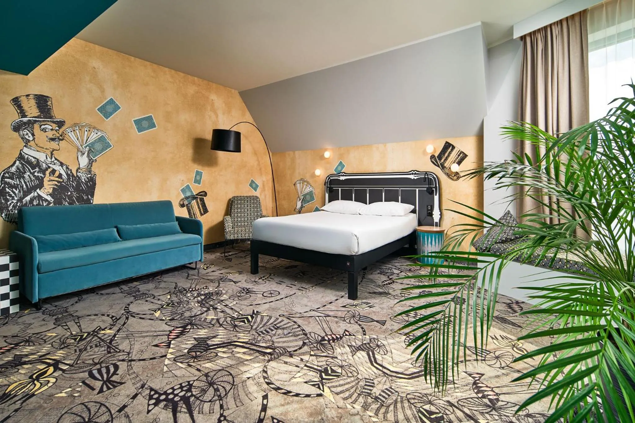 Bed in ibis Styles Szczecin Stare Miasto