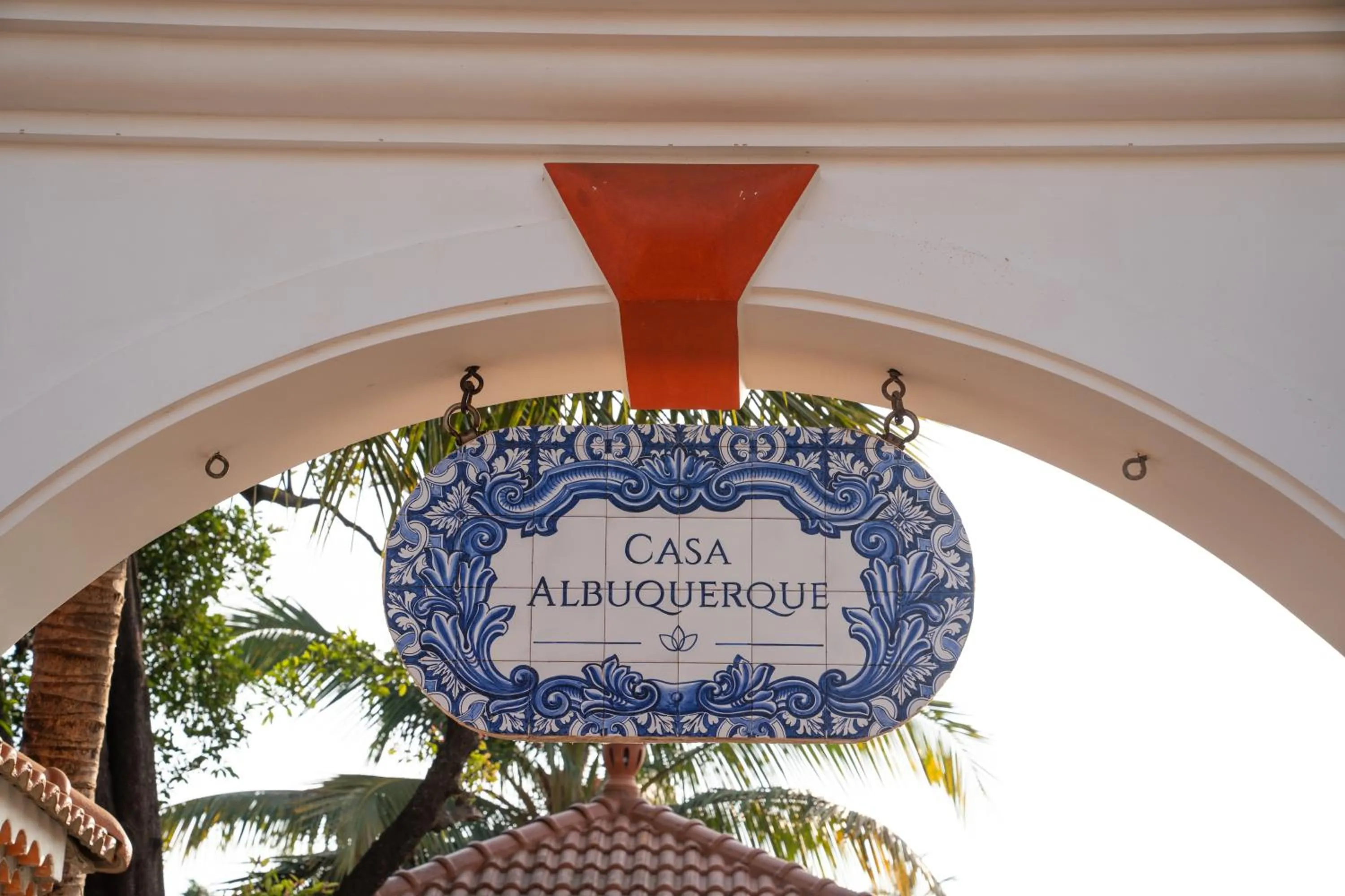 Facade/entrance in Casa Albuquerque