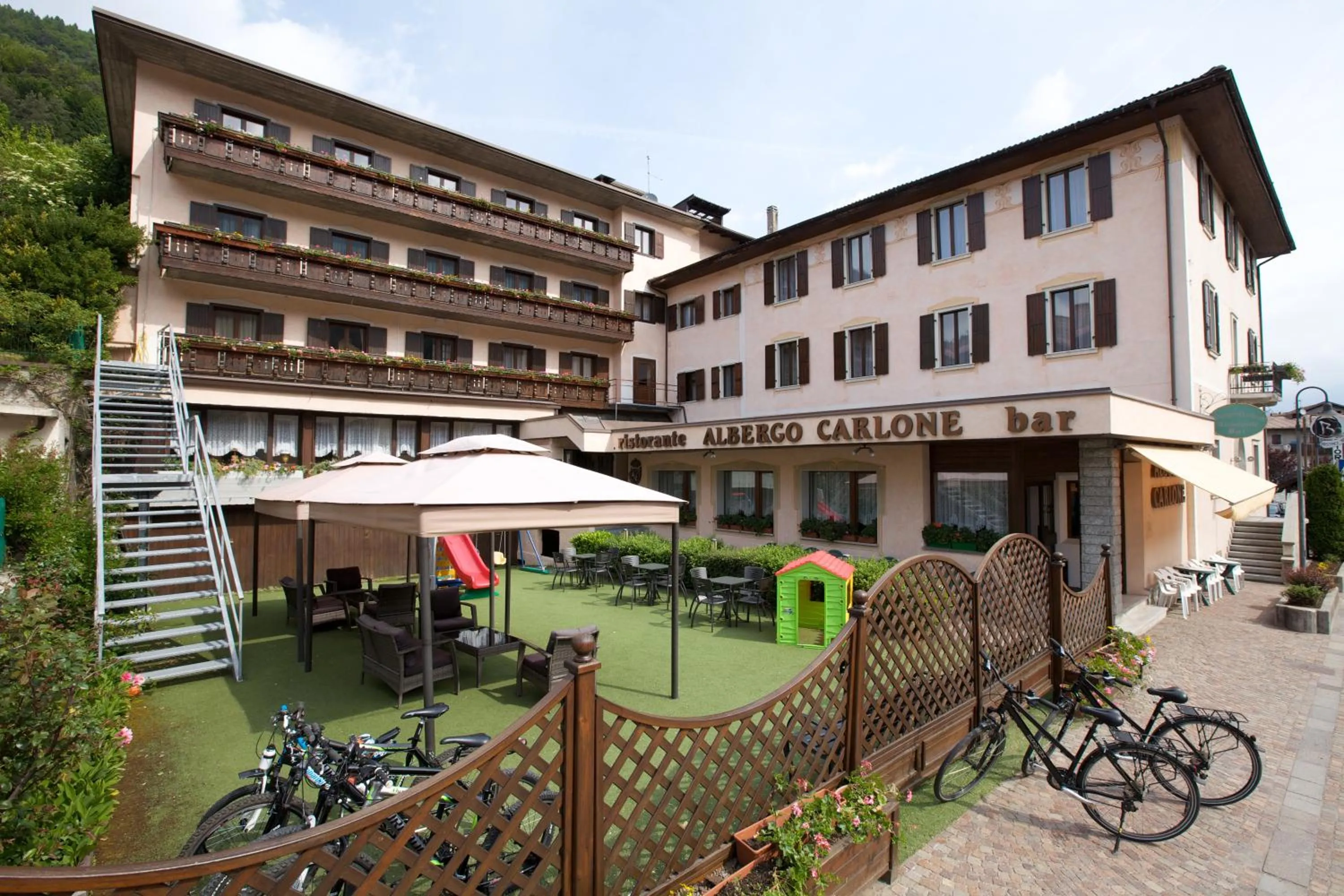 Garden in Hotel Carlone