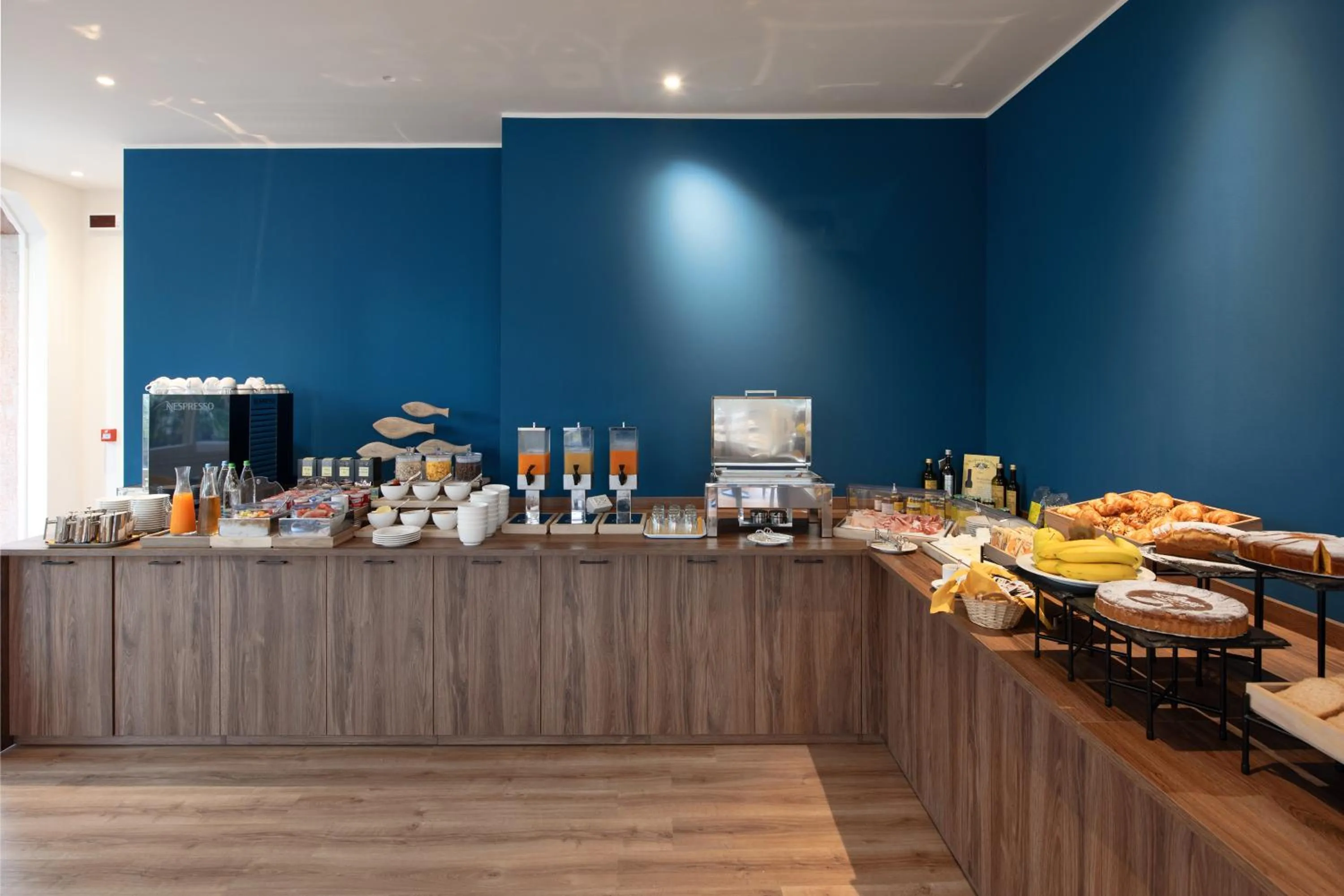 Buffet breakfast in Hotel Riva