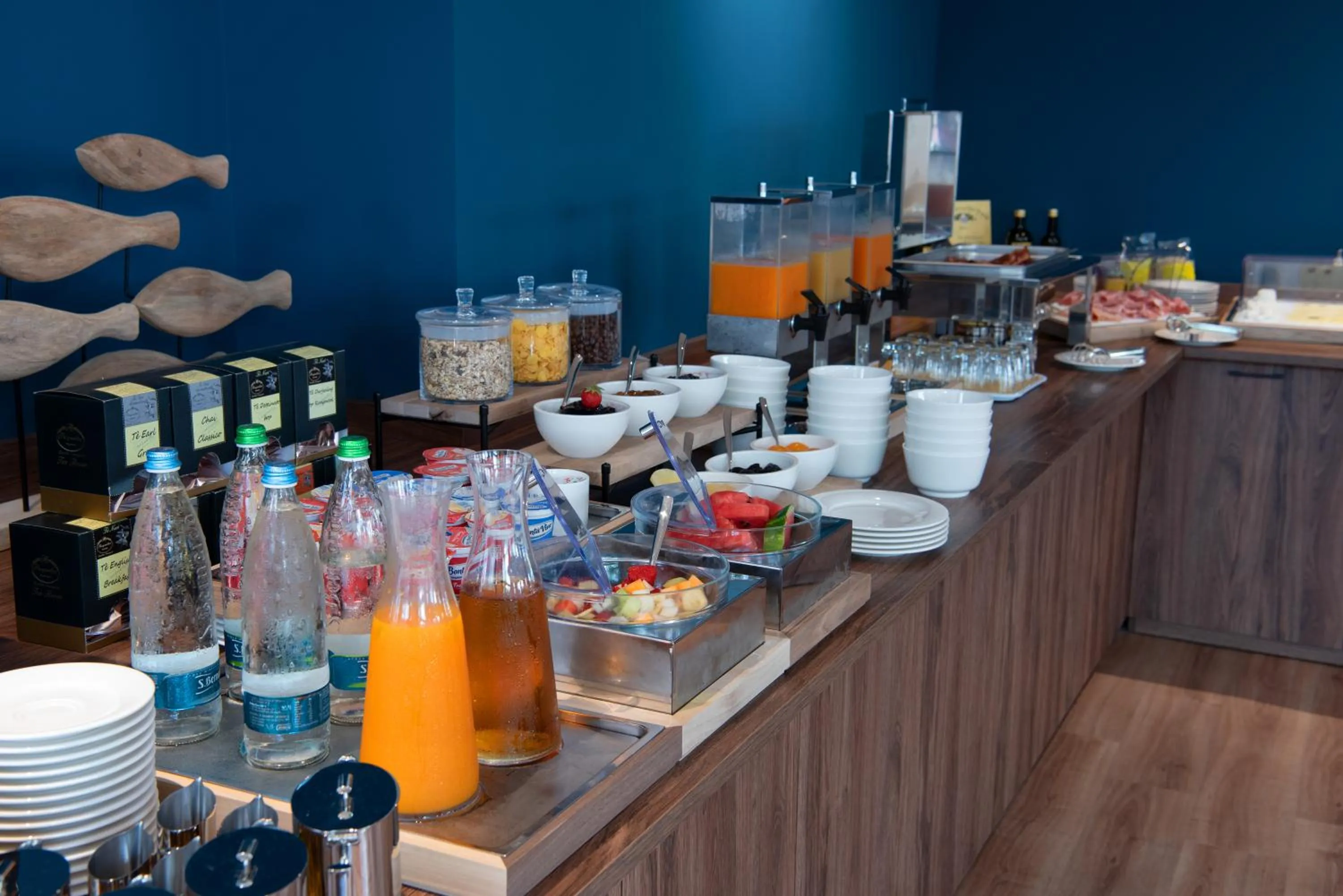 Buffet breakfast in Hotel Riva