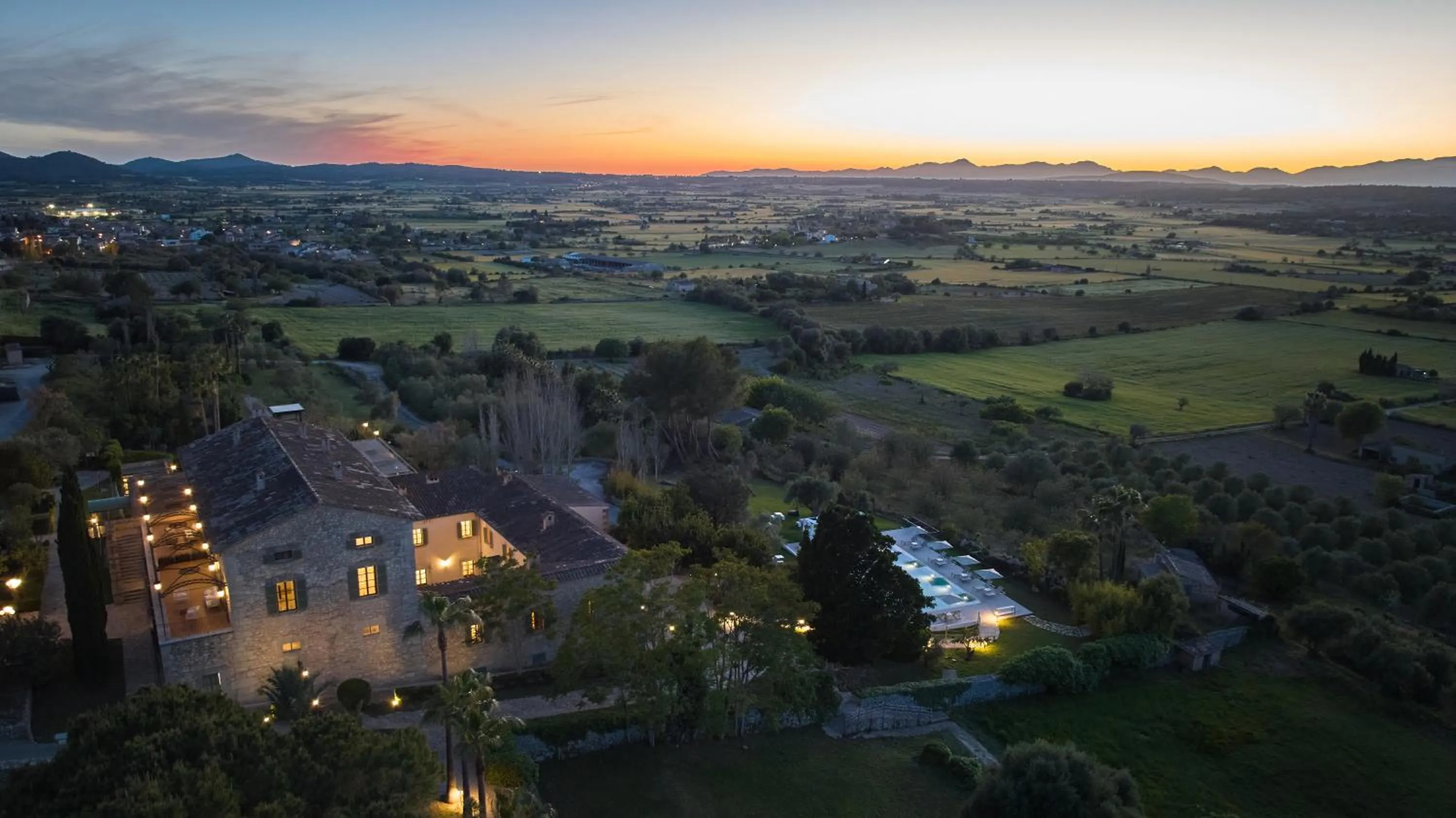 Bird's eye view in Es Figueral Nou Hotel Rural & Spa - Adults Only - Over 12