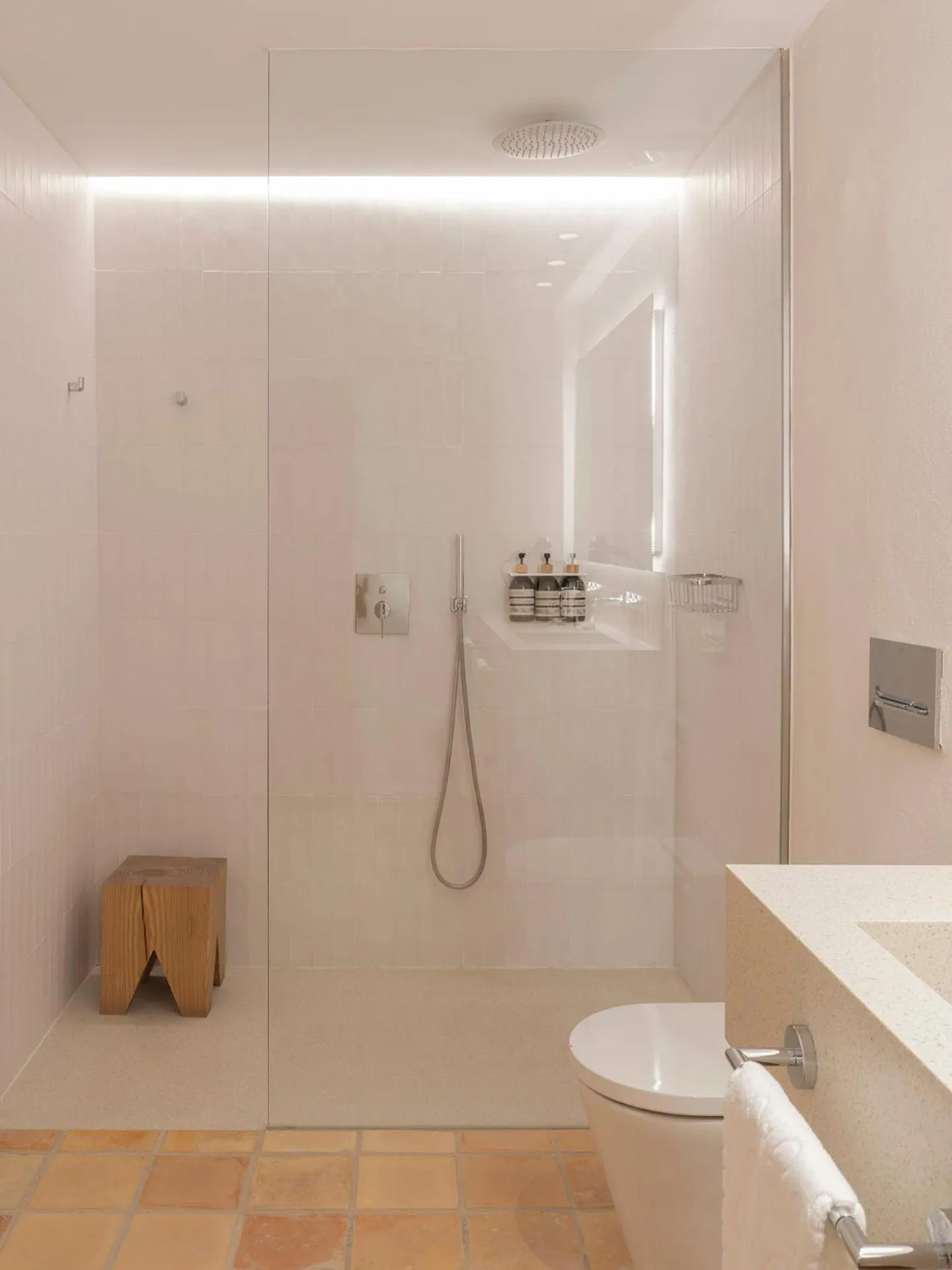 Shower in Es Figueral Nou Hotel Rural & Spa - Adults Only - Over 12