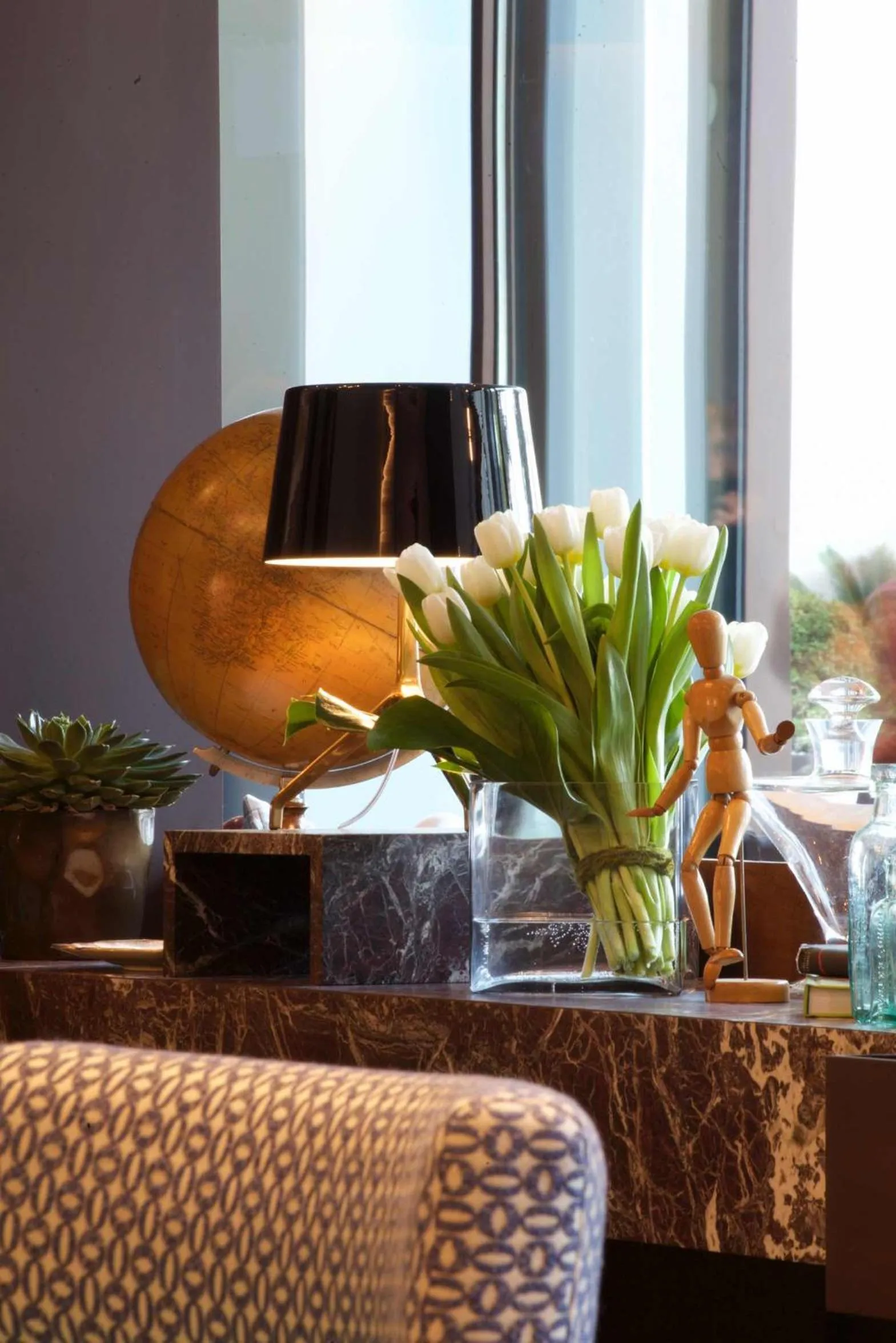 Decorative detail in Park Hotel