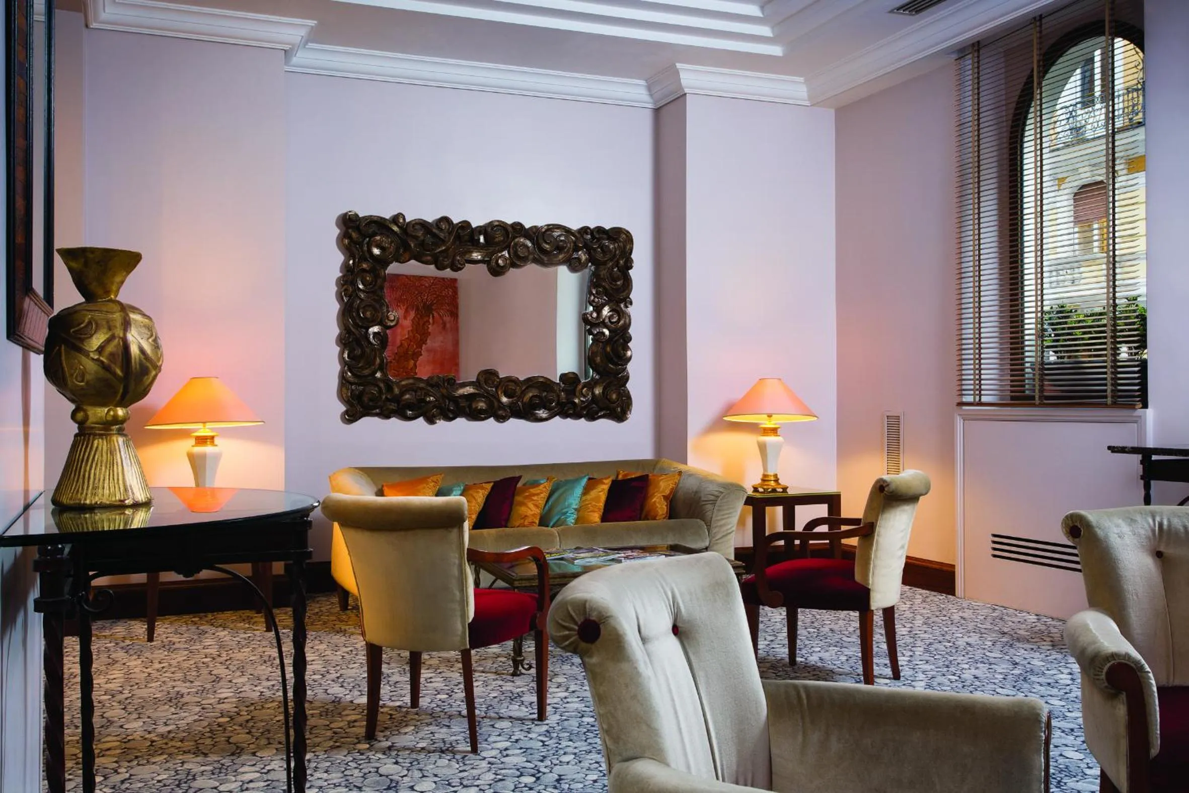 Lobby or reception in Hotel dei Mellini