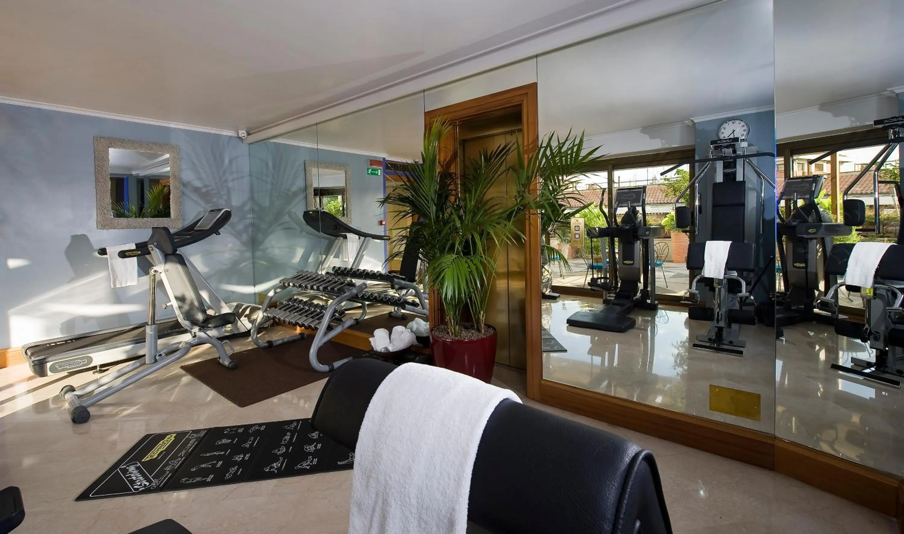 Fitness centre/facilities in Hotel dei Mellini