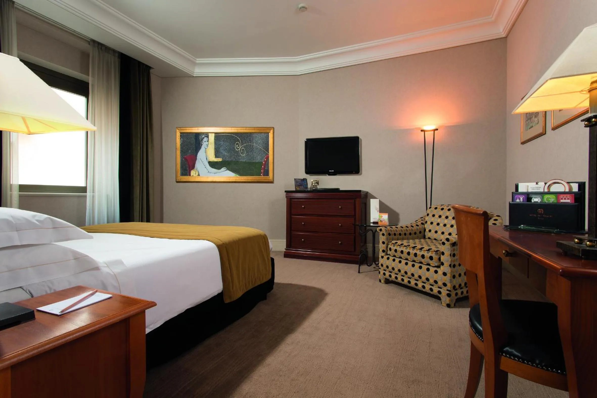 Bedroom, Bed in Hotel dei Mellini