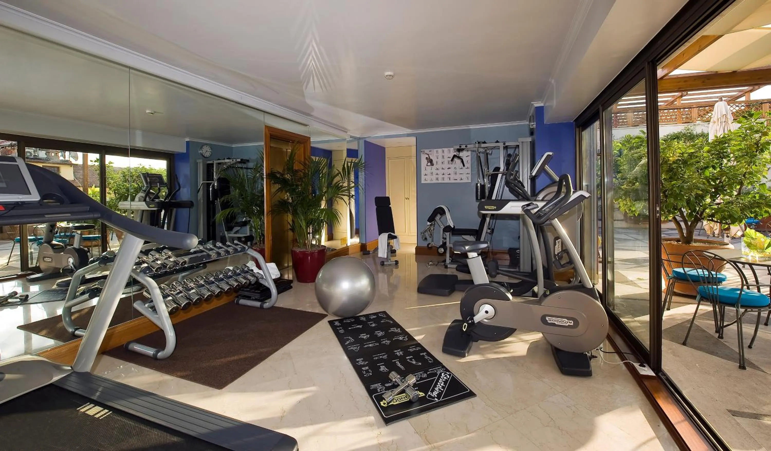 Fitness centre/facilities in Hotel dei Mellini